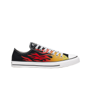 Converse Chuck Taylor All Star Ox Archive Print Flames Black