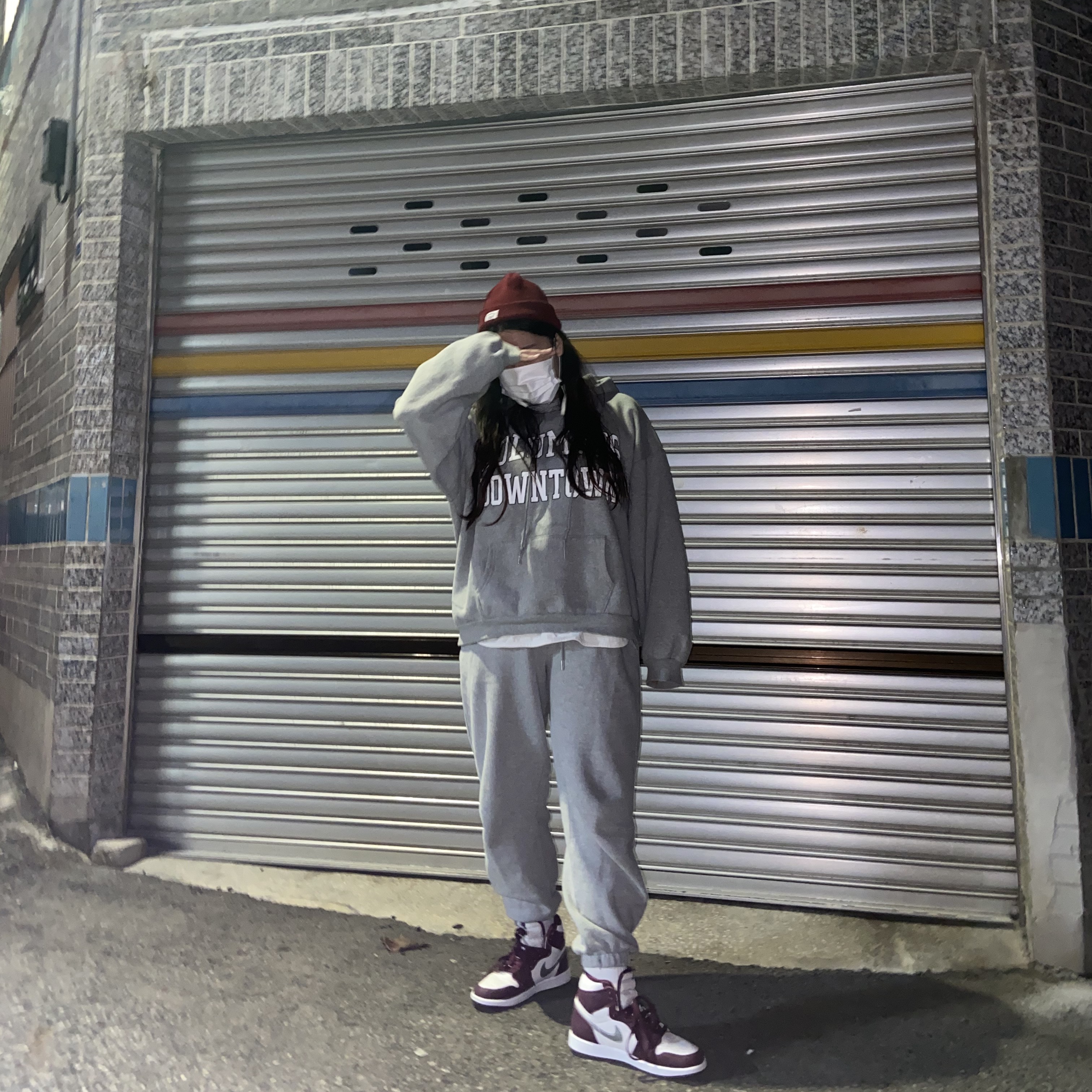 Jordan 1 Retro High OG Bordeaux 착용 스타일