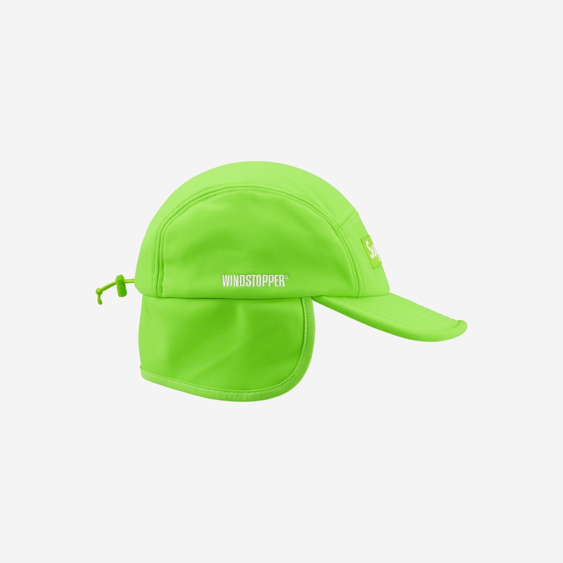 Supreme Windstopper Earflap Camp Cap Bright Green - 21FW 상세 이미지 3