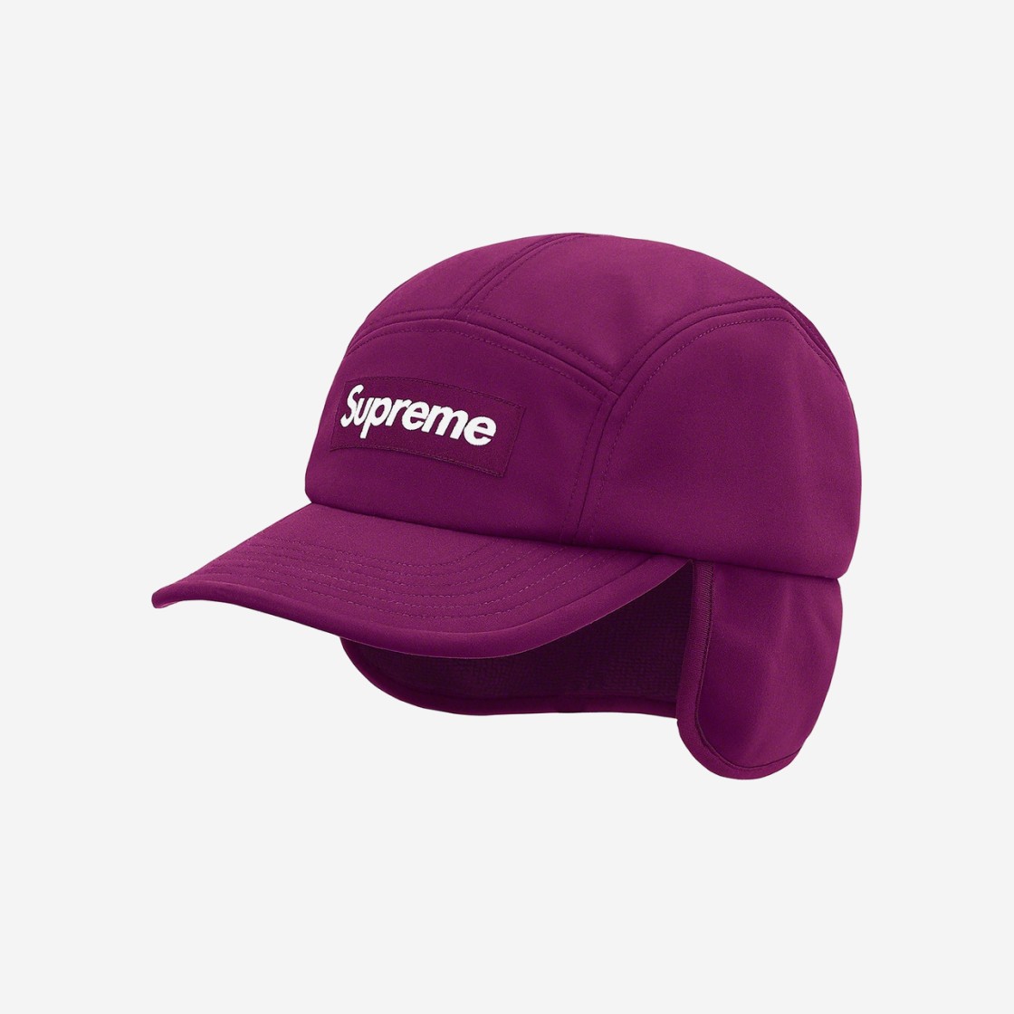 Supreme Windstopper Earflap Camp Cap Purple - 21FW 상세 이미지 2