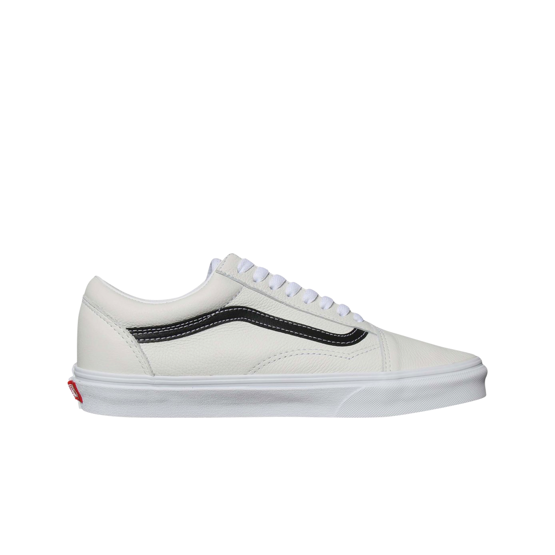 반스 올드스쿨 레더 팝 화이트 블랙