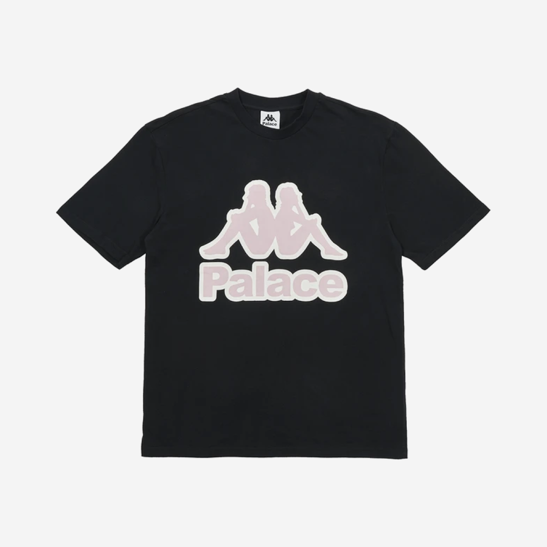 Palace x Kappa T-Shirt Black - 21FW 상세 이미지 1