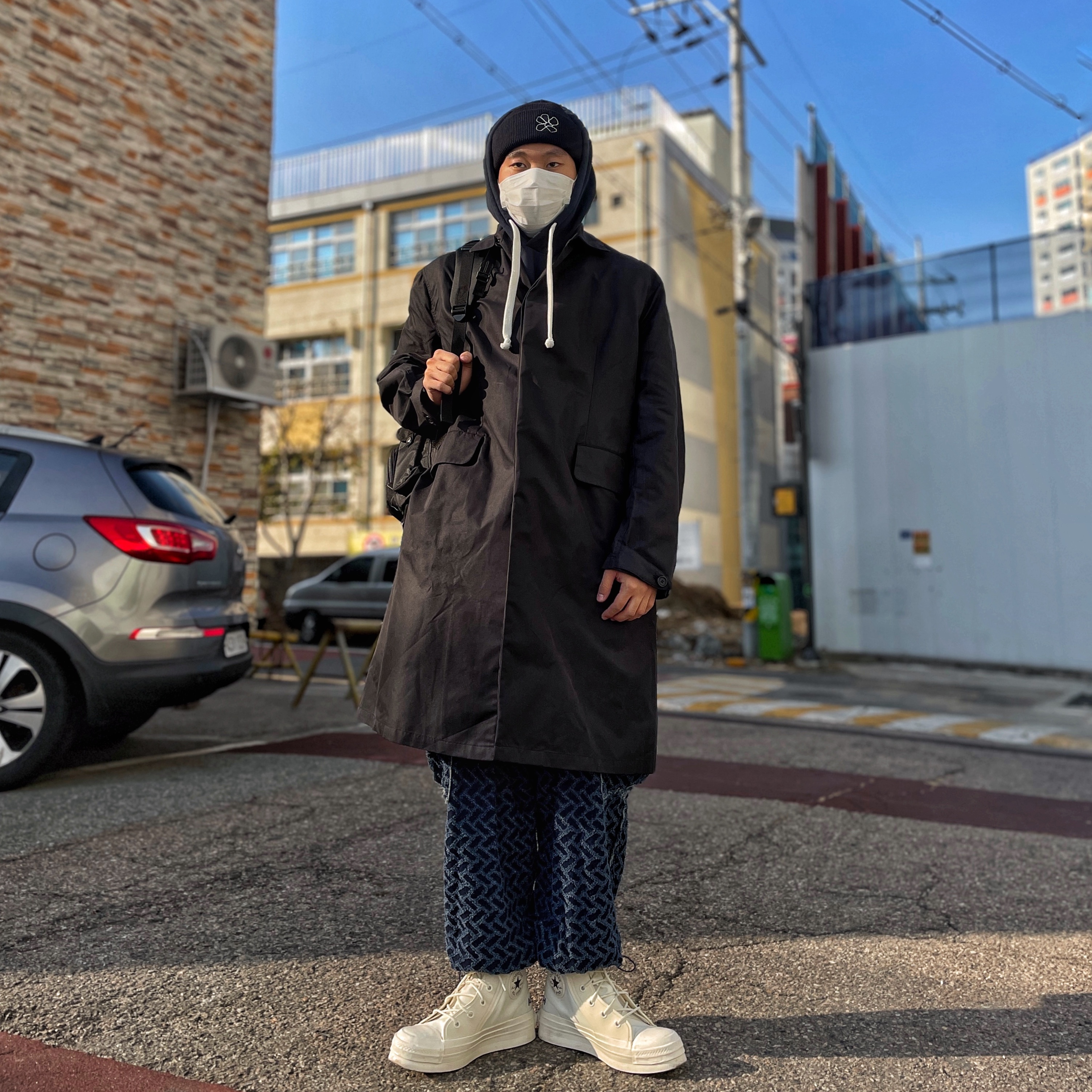 Converse x Ambush Chuck 70 Hi White 착용 스타일