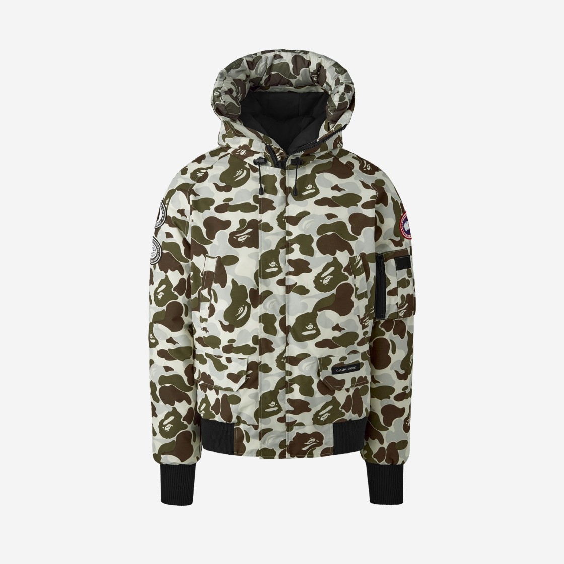 Canada Goose x Concepts x BAPE Chilliwack Giant ABC Snow Camo 상세 이미지 1