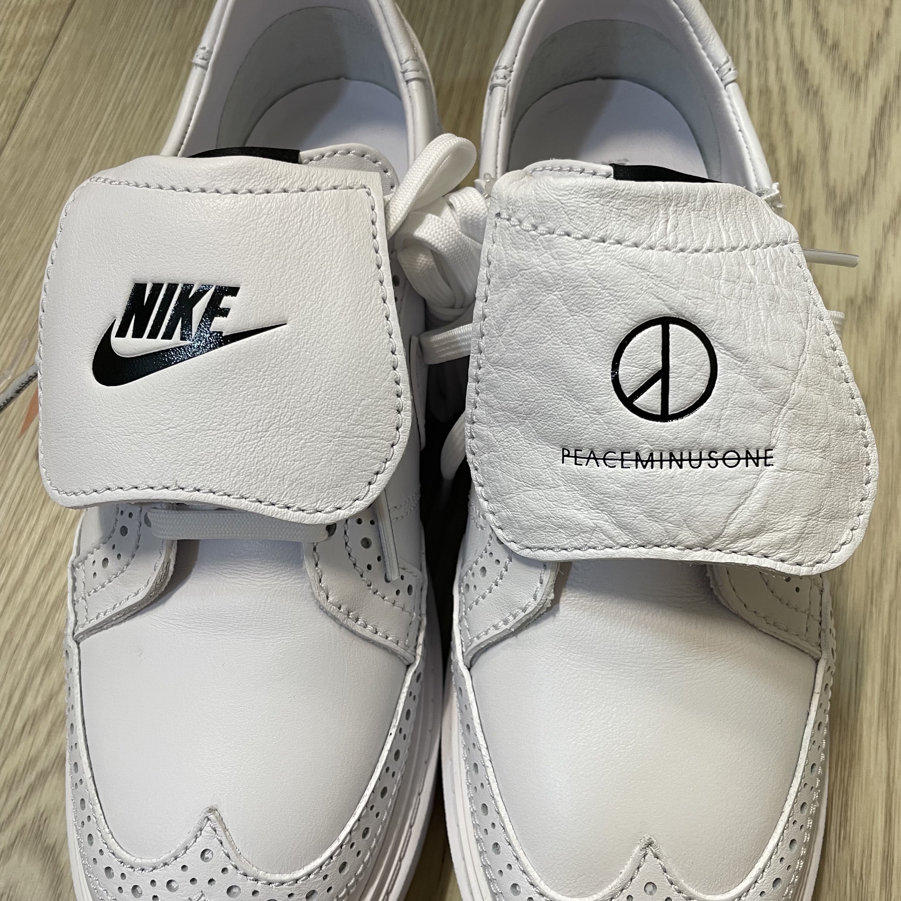 Nike x Peaceminusone Kwondo1 White 착용 스타일