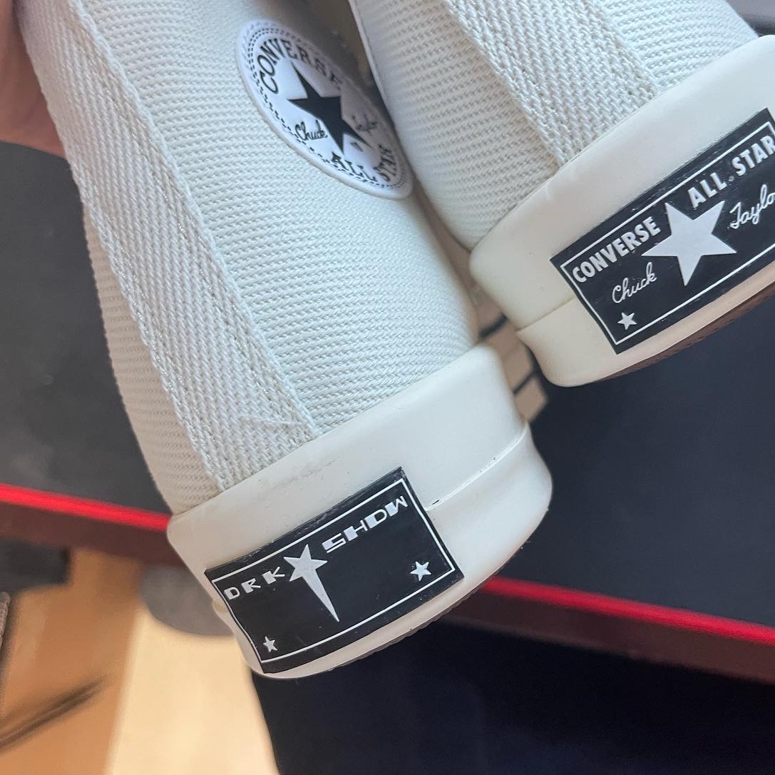 Converse x Drkshdw Drkstr Chuck 70 High Lily White 착용 스타일 - 3
