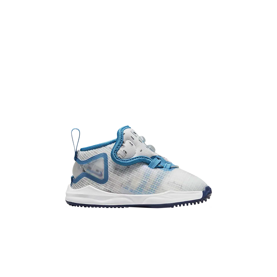 (TD) 나이키 x 스페이스 잼: 새로운 시대 르브론 19 화이트 앤 더치 블루((TD) Nike x Space Jam: A New Legacy LeBron XIX White and Dutch Blue)