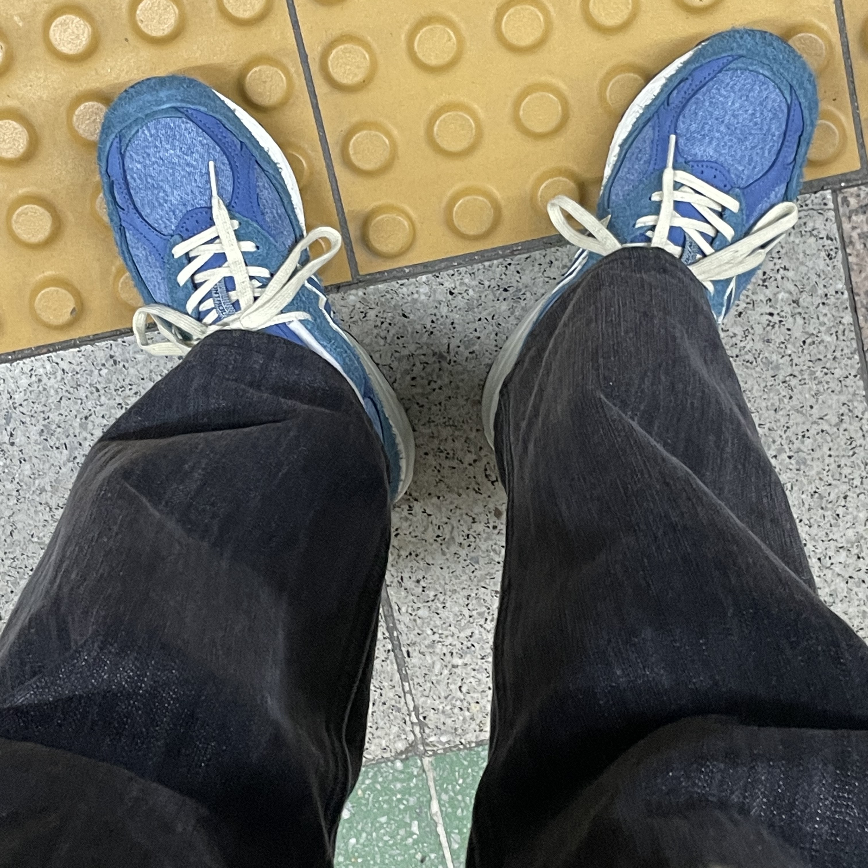 New Balance x Levi's 990v3 Blue (Levi's Tag) 착용 스타일