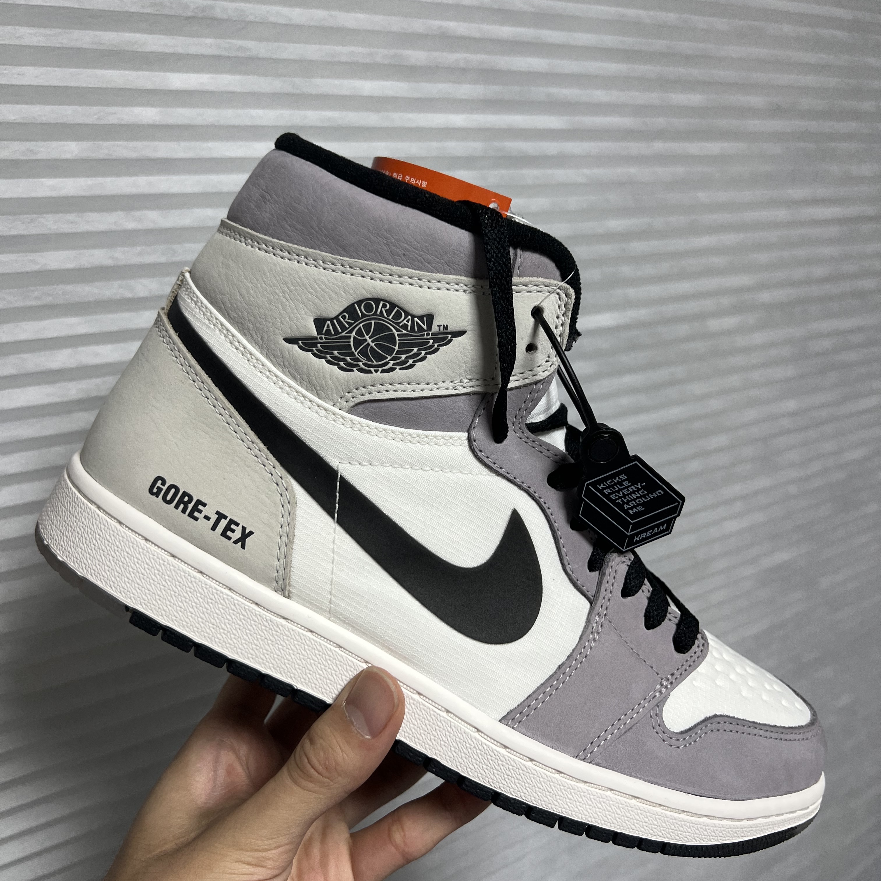 Jordan 1 Element Gore-Tex Sail 착용 스타일