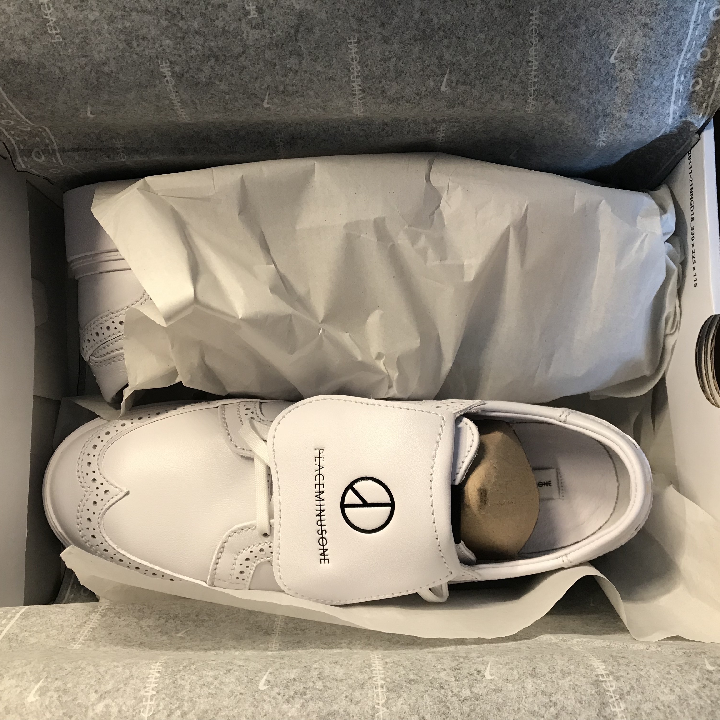 Nike x Peaceminusone Kwondo1 White 착용 스타일 - 3