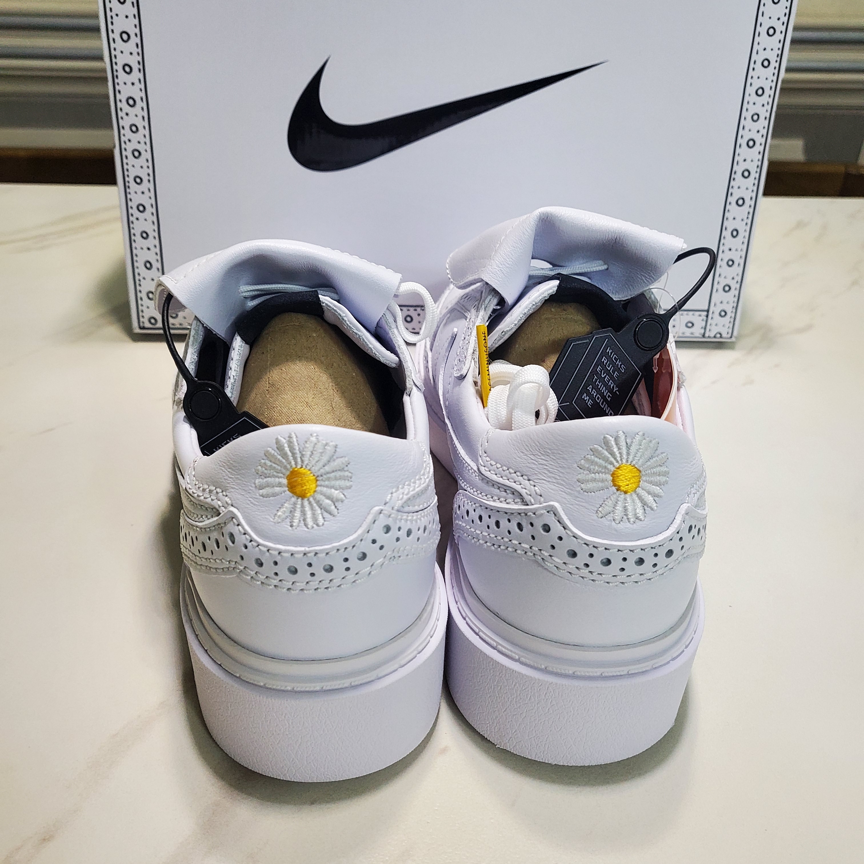 Nike x Peaceminusone Kwondo1 White 착용 스타일 - 3