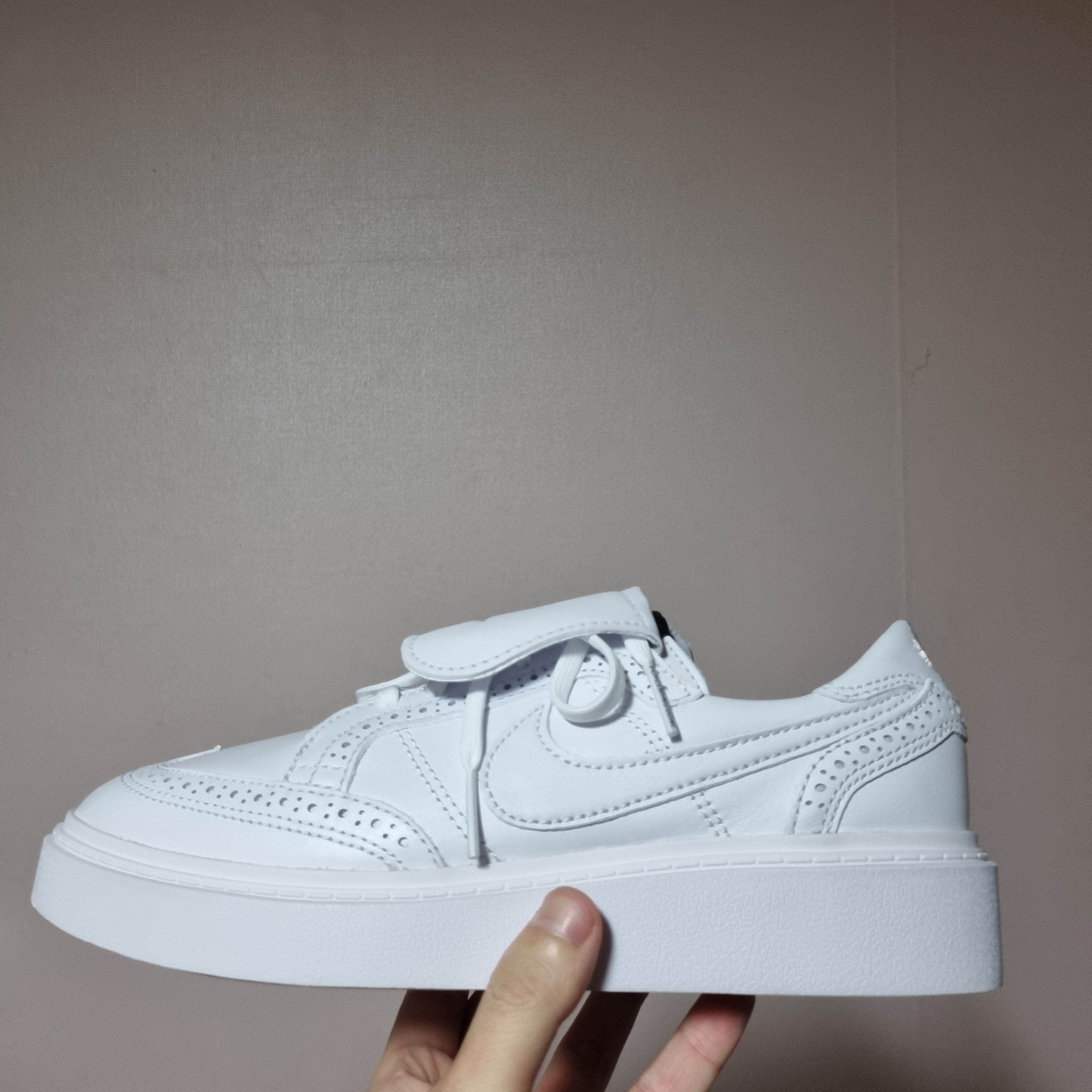 Nike x Peaceminusone Kwondo1 White 착용 스타일 - 4