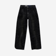 Zara x Ader Error Slit Jeans Black
