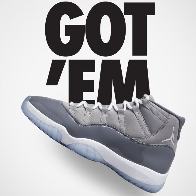 Jordan 11 Retro Cool Grey 2021, Nike Dunk Low Retro Championship Goldenrod 착용 스타일 - 1