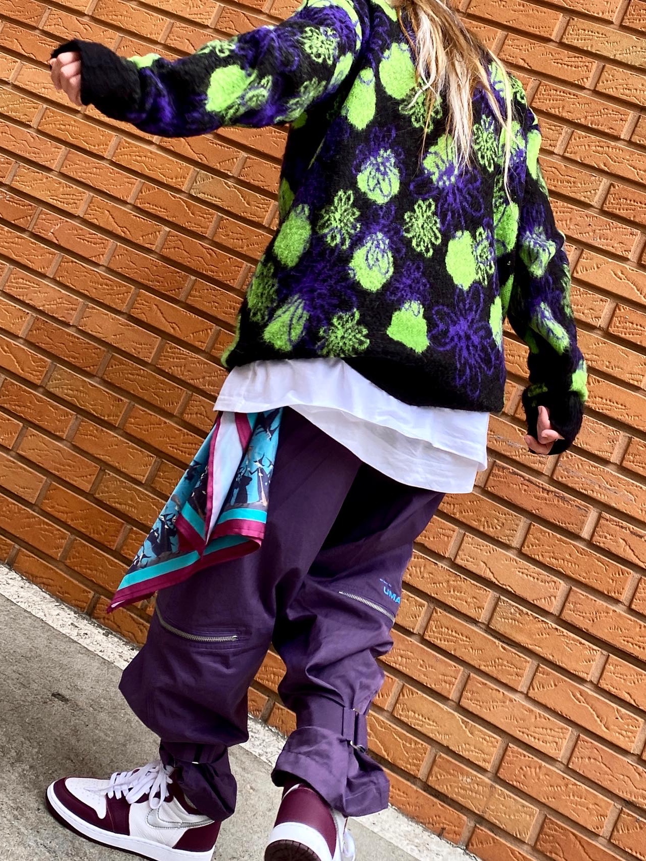 Supreme Waxed Cotton Camp Cap Navy - 21FW, Jordan 1 Retro High OG Bordeaux 착용 스타일 - 2