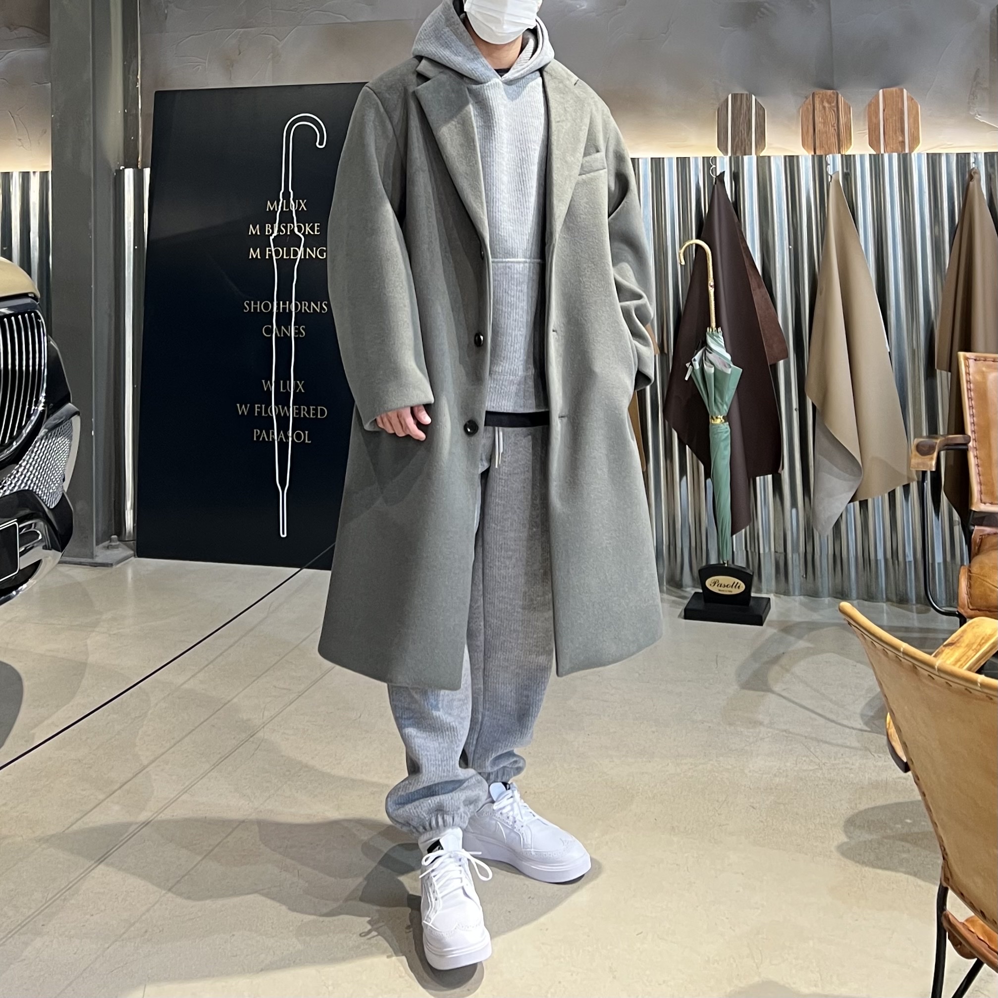 Nike x Peaceminusone Kwondo1 White 착용 스타일 - 2