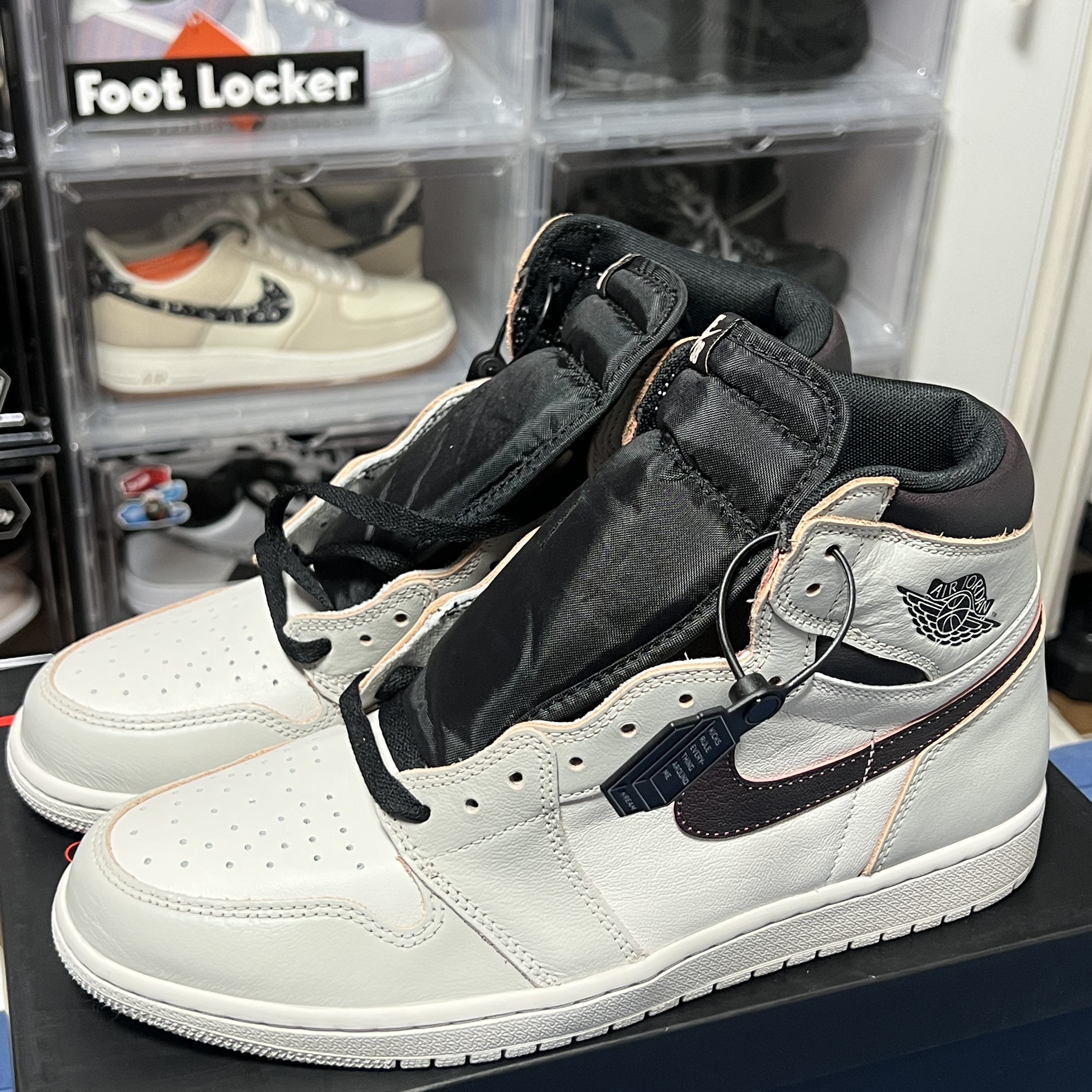 Jordan 1 Retro High OG Defiant SB NYC to Paris 착용 스타일