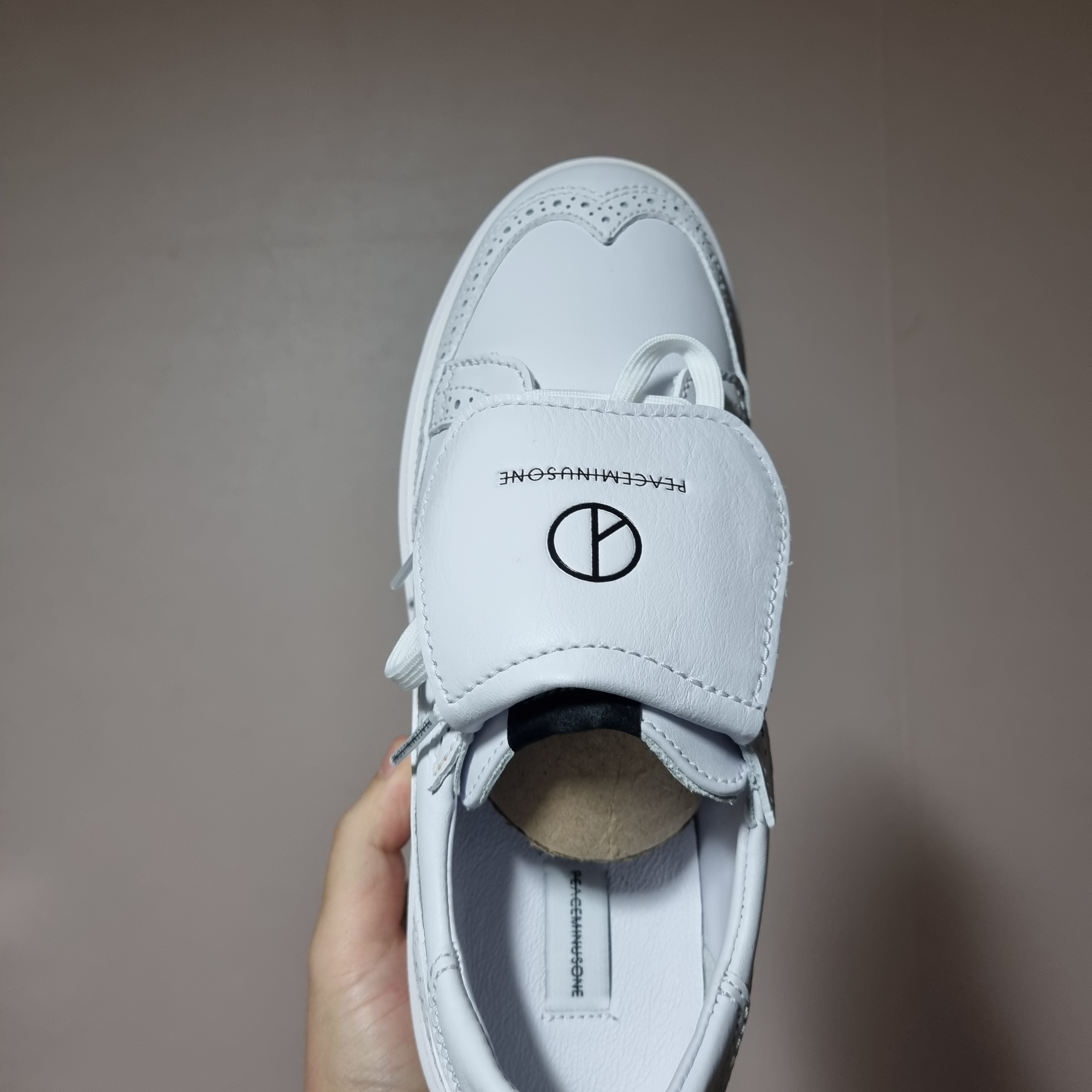 Nike x Peaceminusone Kwondo1 White 착용 스타일 - 2