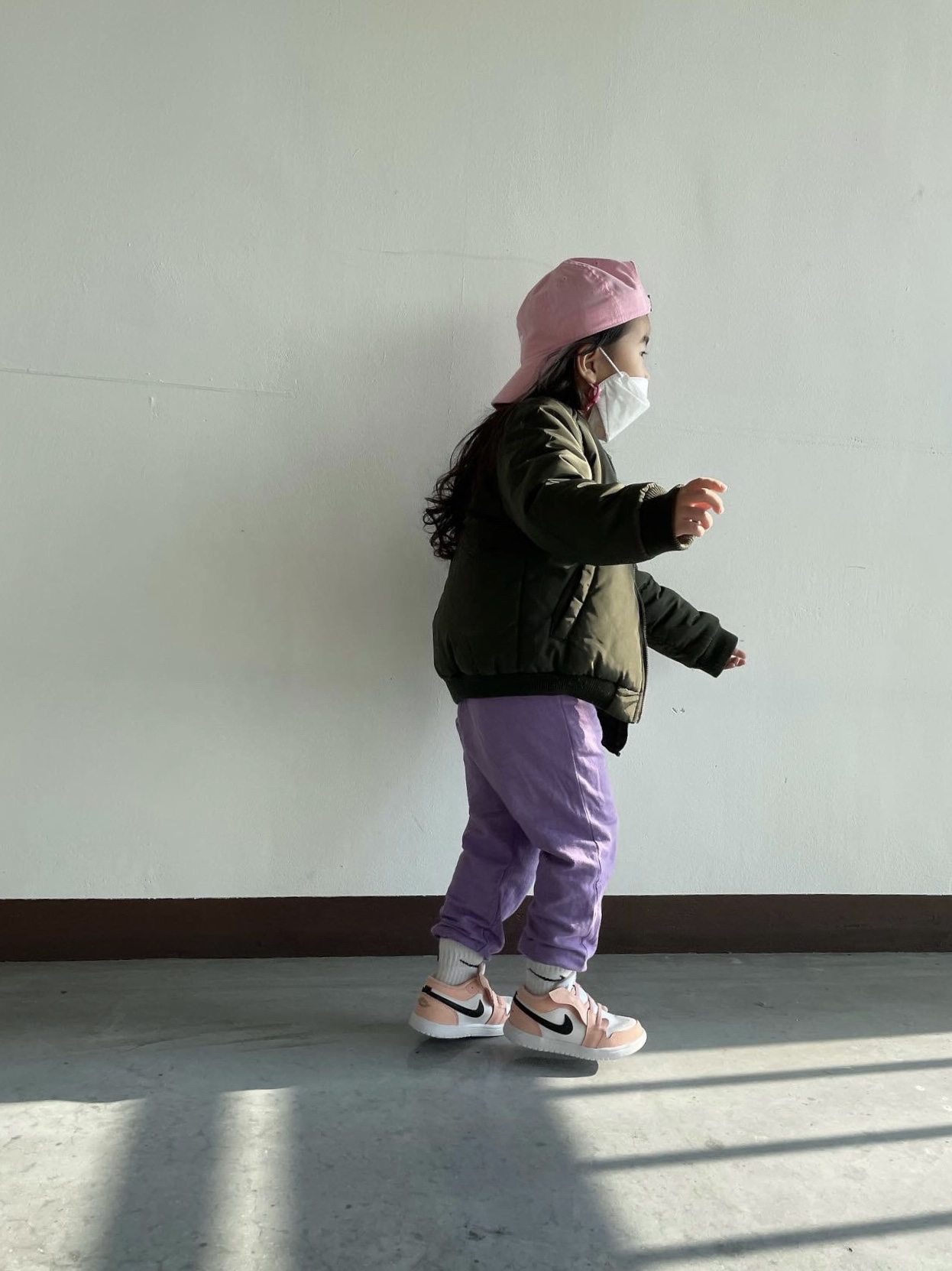 (TD) Jordan 1 Low Alt Arctic Orange, (PS) Jordan 1 Low Alt Light Arctic Pink 착용 스타일 - 2