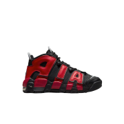 (GS) Nike Air More Uptempo 96 Black University Red
