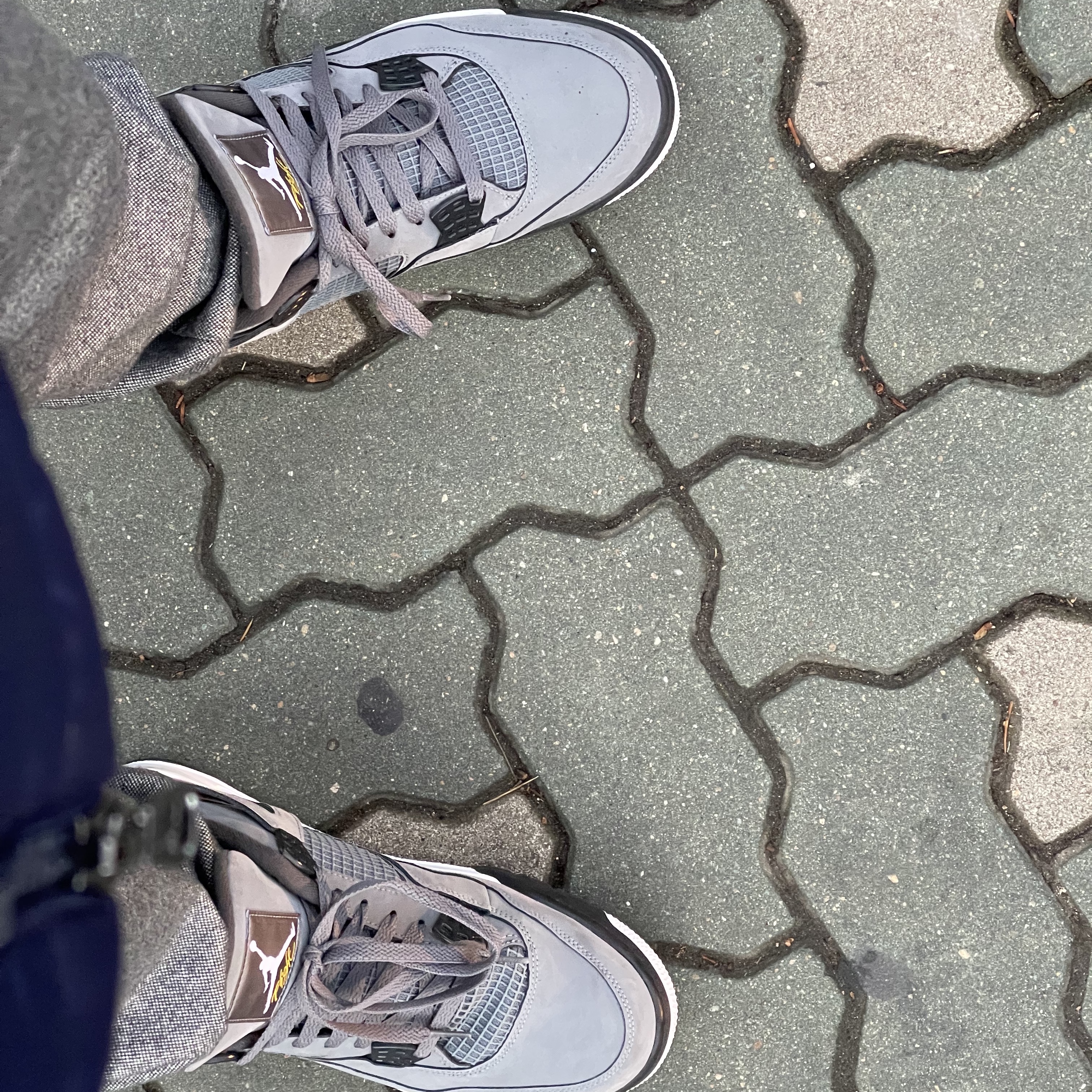 Jordan 4 Retro Cool Grey 2019 착용 스타일 - 1
