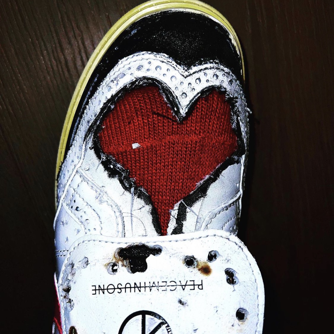 Nike x Peaceminusone Kwondo1 White 착용 스타일