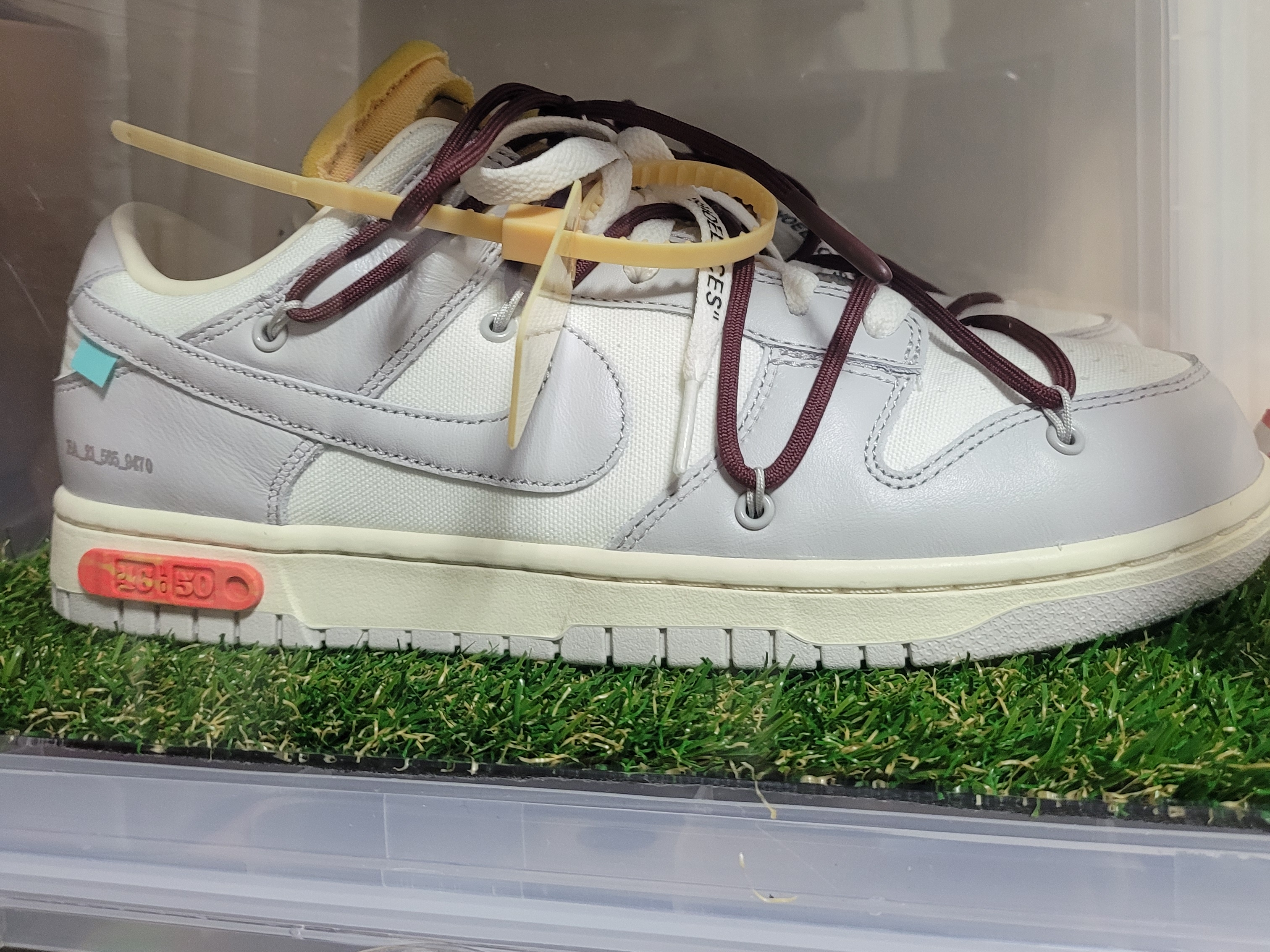Nike x Off-White Dunk Low The 50 - Lot 46 착용 스타일 - 2