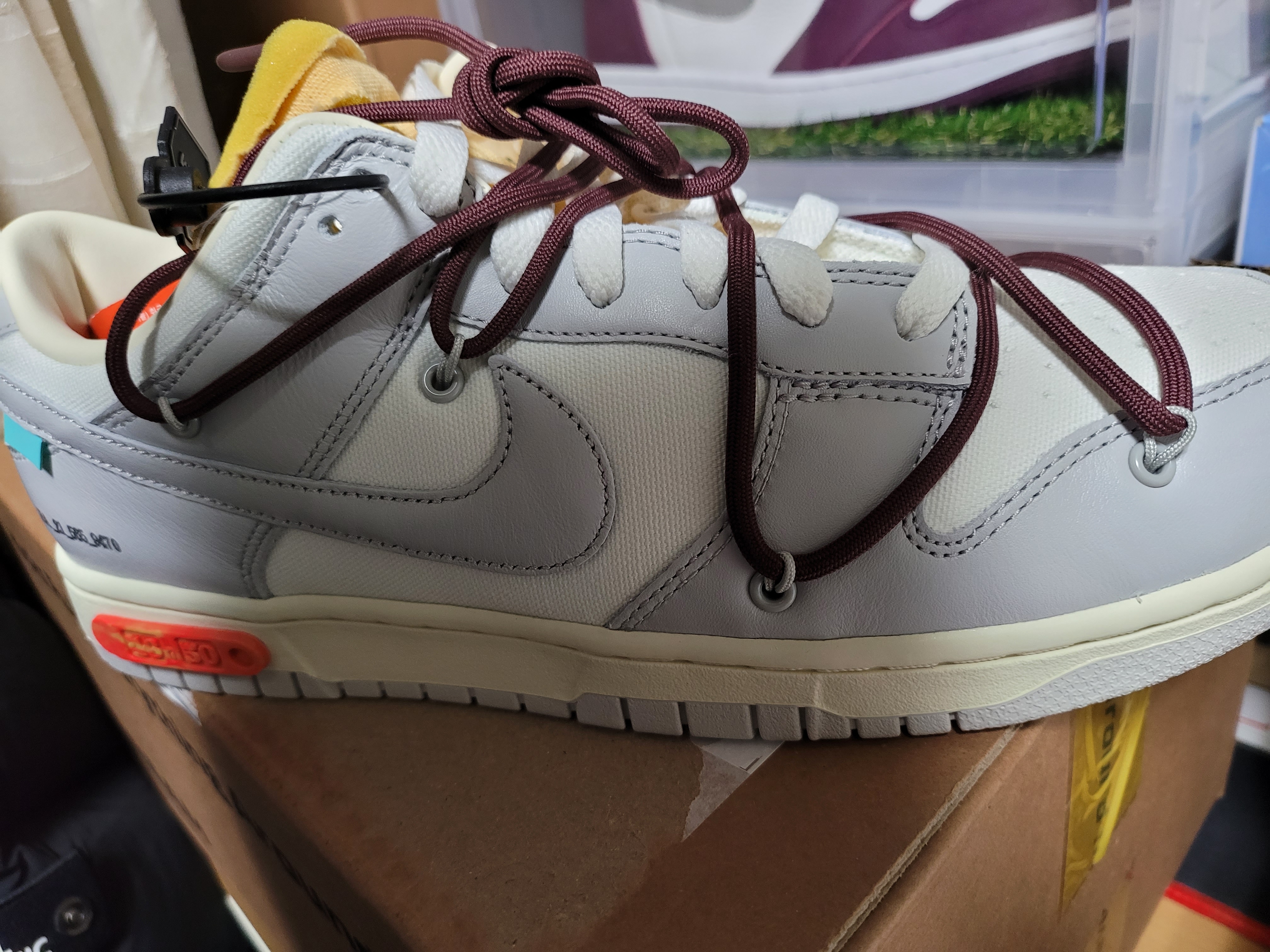 Nike x Off-White Dunk Low The 50 - Lot 46 착용 스타일 - 1