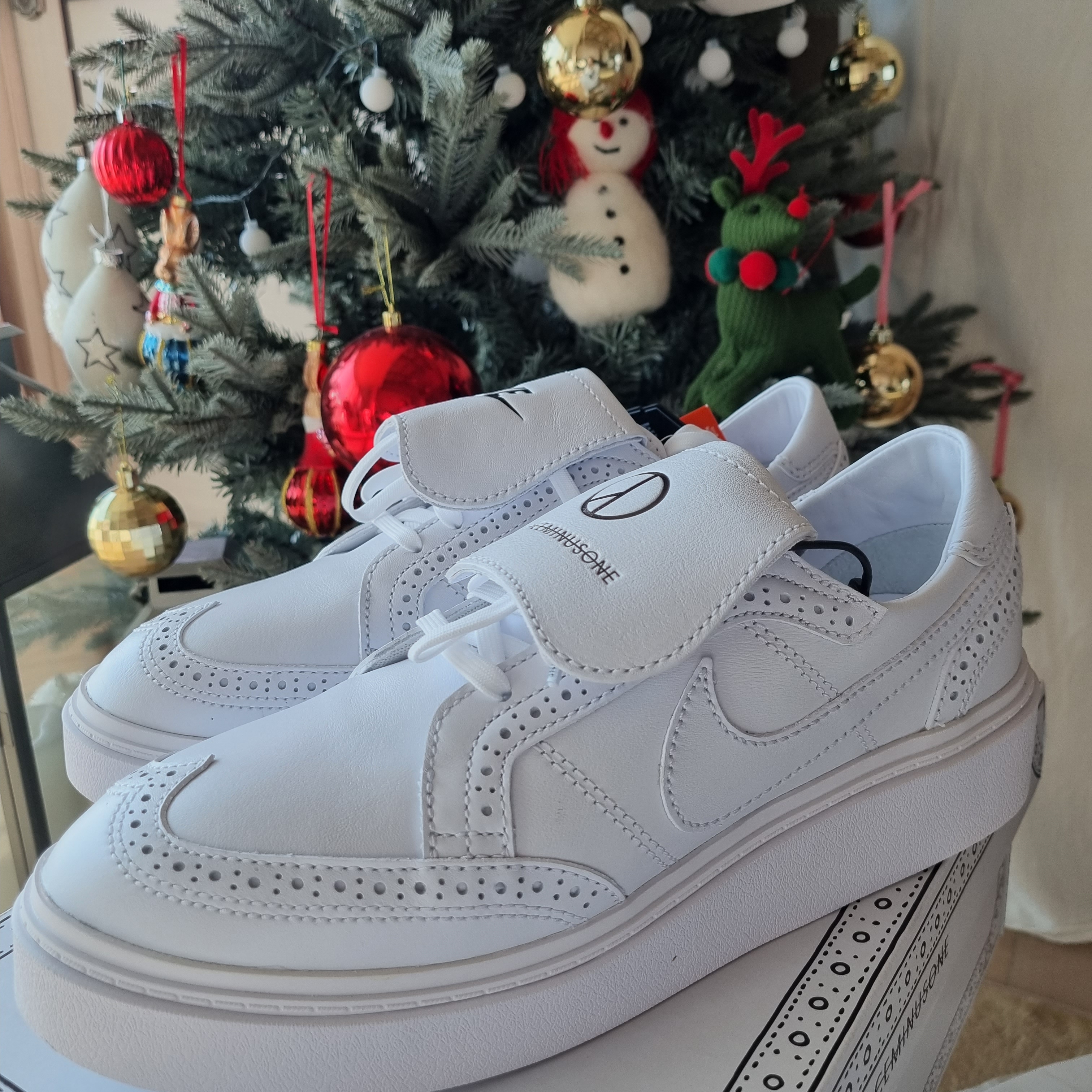Nike x Peaceminusone Kwondo1 White 착용 스타일