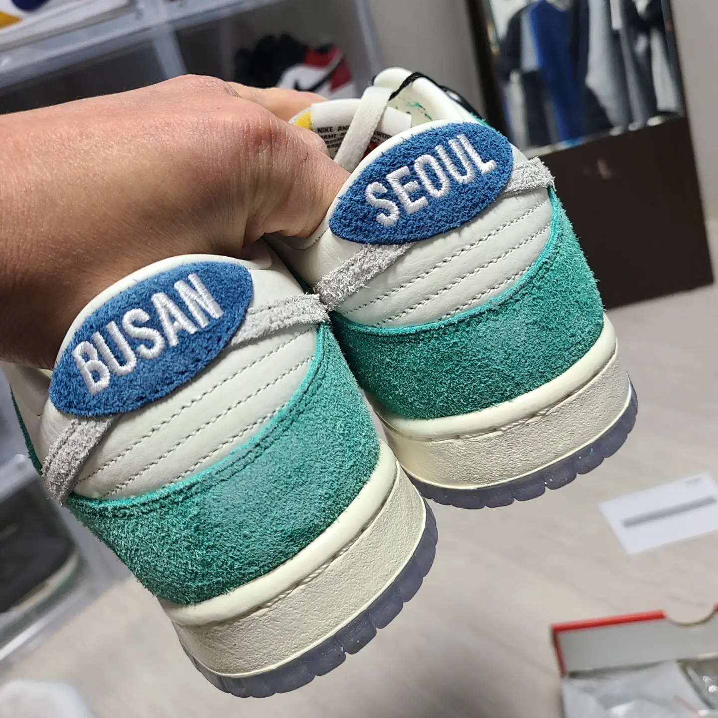 Nike x Kasina Dunk Low Road Sign - Kasina Exclusive 착용 스타일 - 2