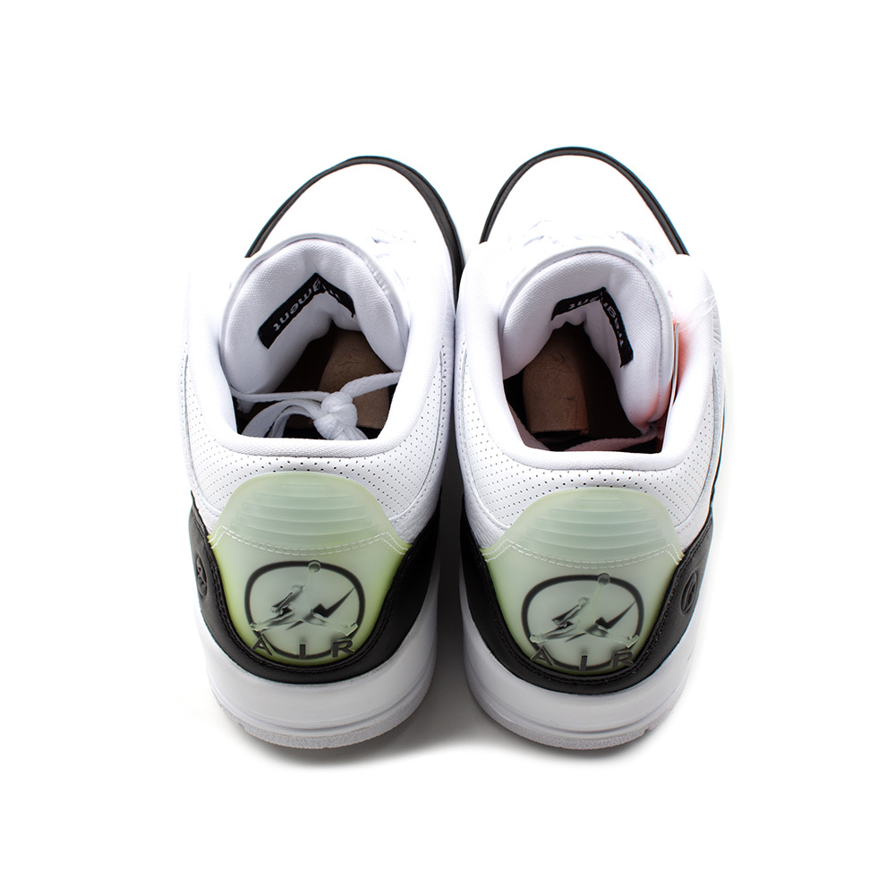 Jordan 3 x Fragment Retro SP White Black 착용 스타일 - 3