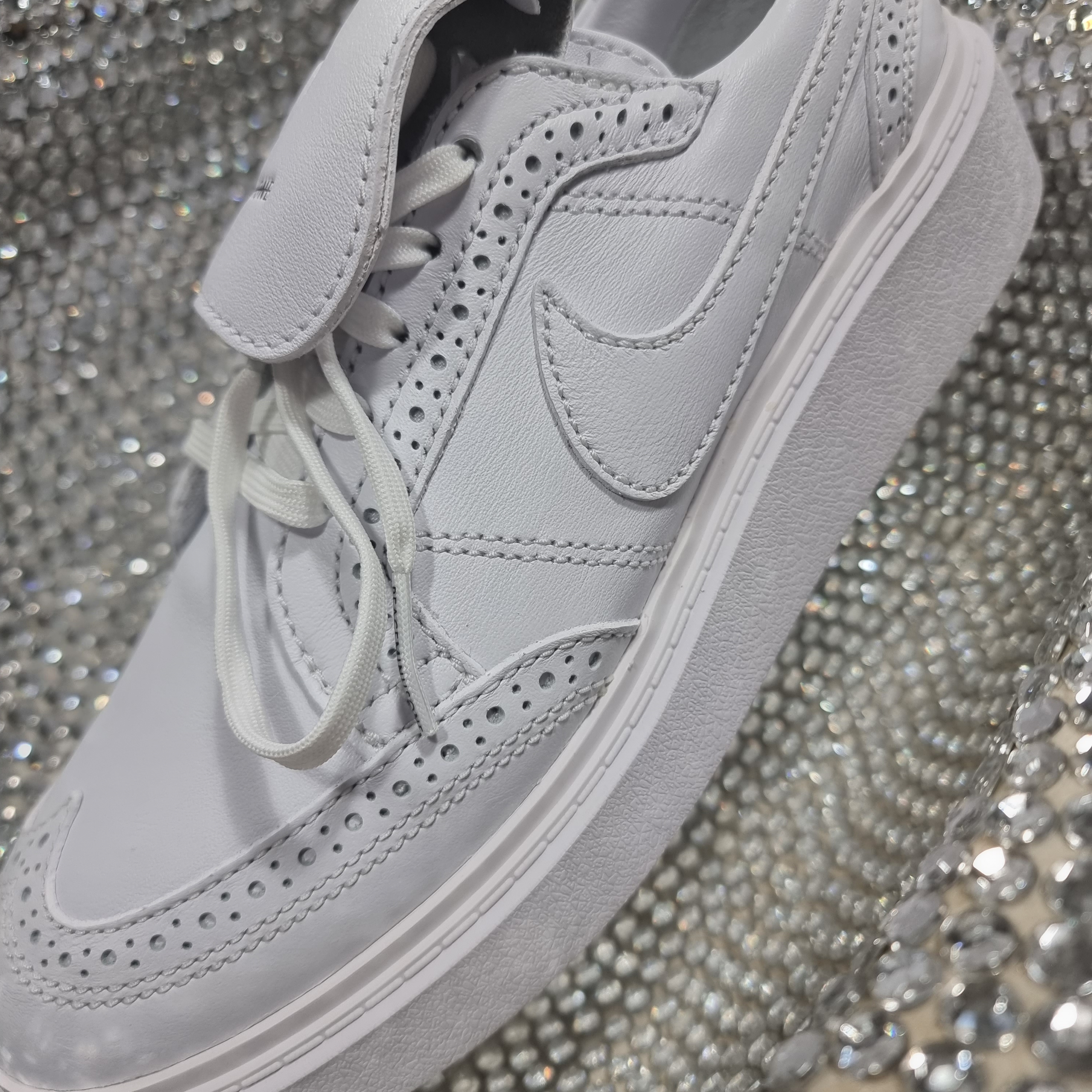 Nike x Peaceminusone Kwondo1 White 착용 스타일 - 2