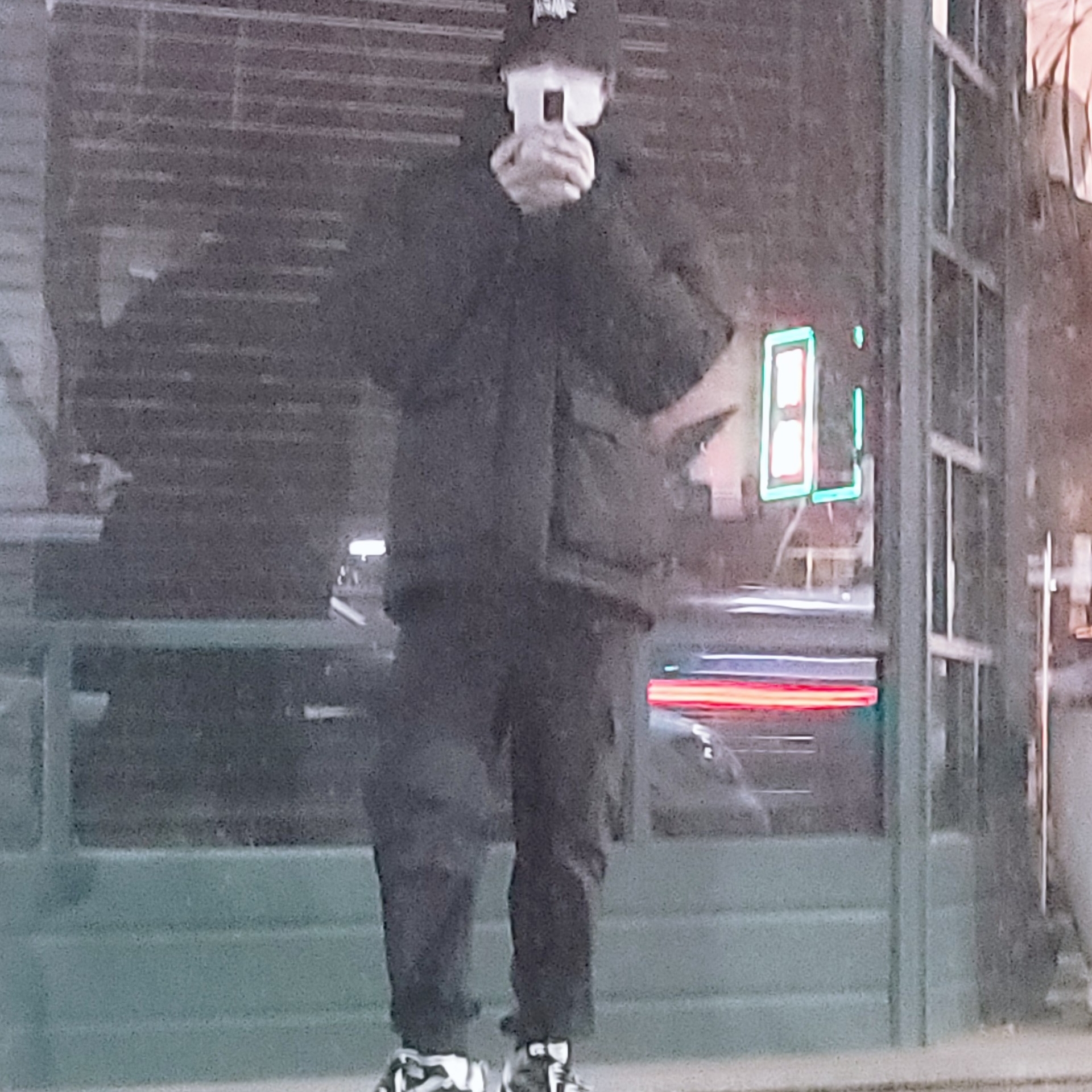 Nike x Sacai VaporWaffle Black White, Nike x Stussy Bucket Hat Black 착용 스타일 - 3