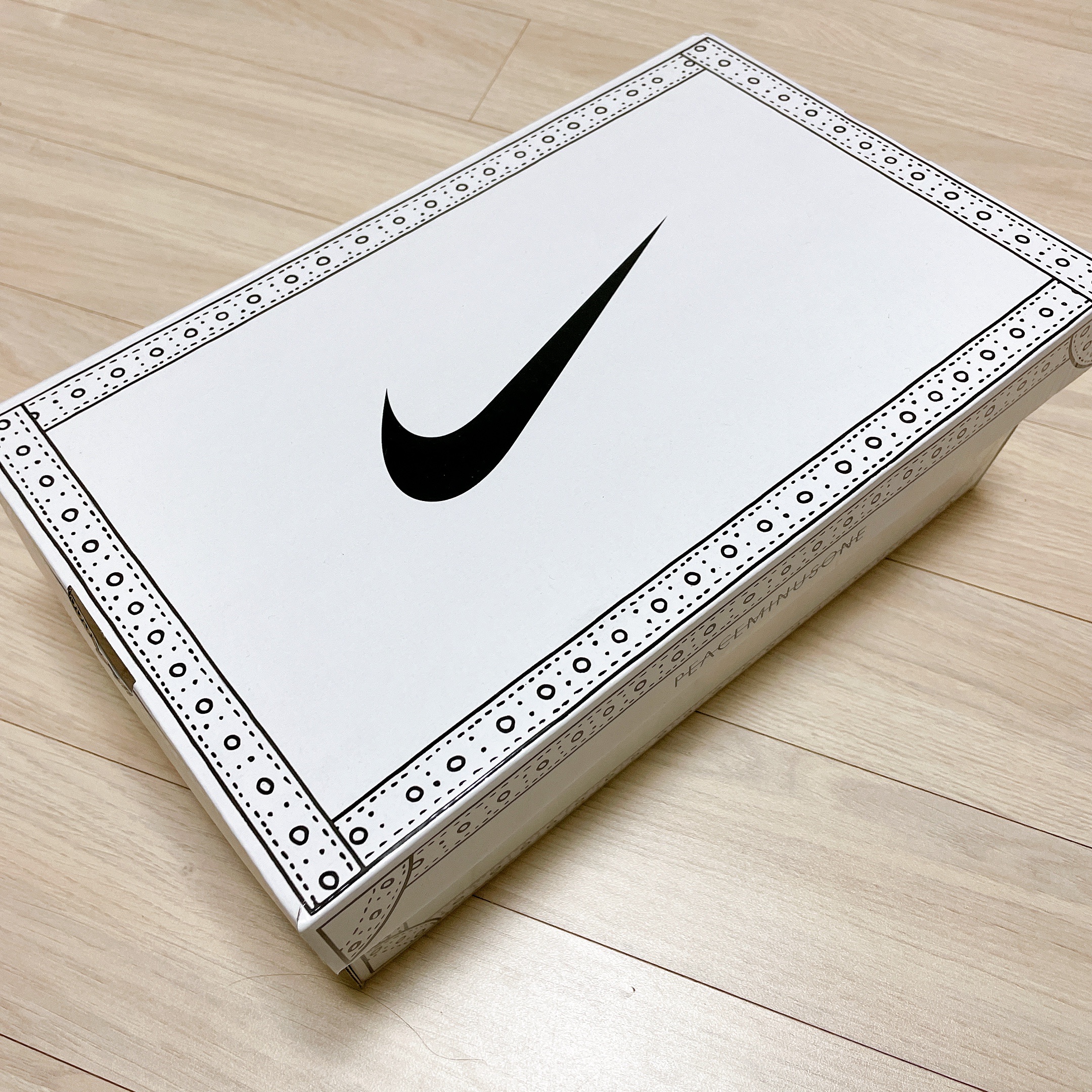 Nike x Peaceminusone Kwondo1 White 착용 스타일 - 1