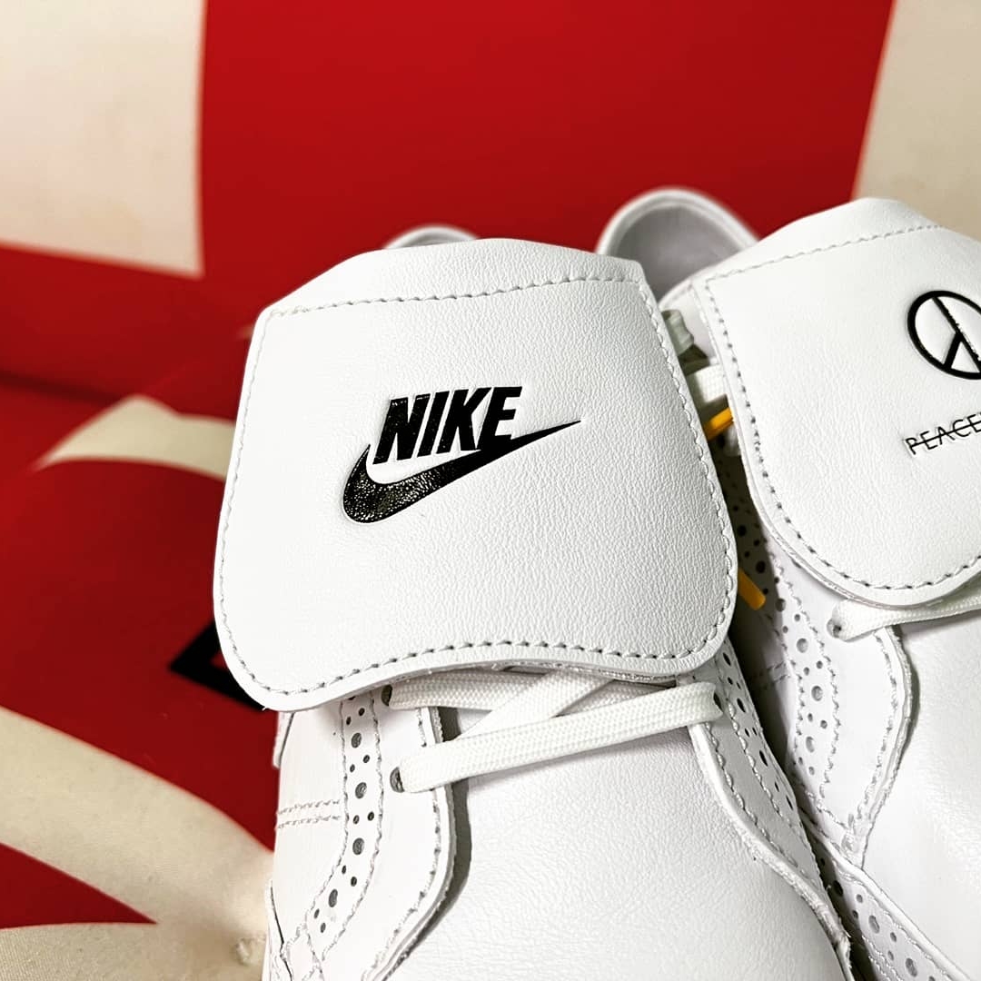 Nike x Peaceminusone Kwondo1 White 착용 스타일 - 3
