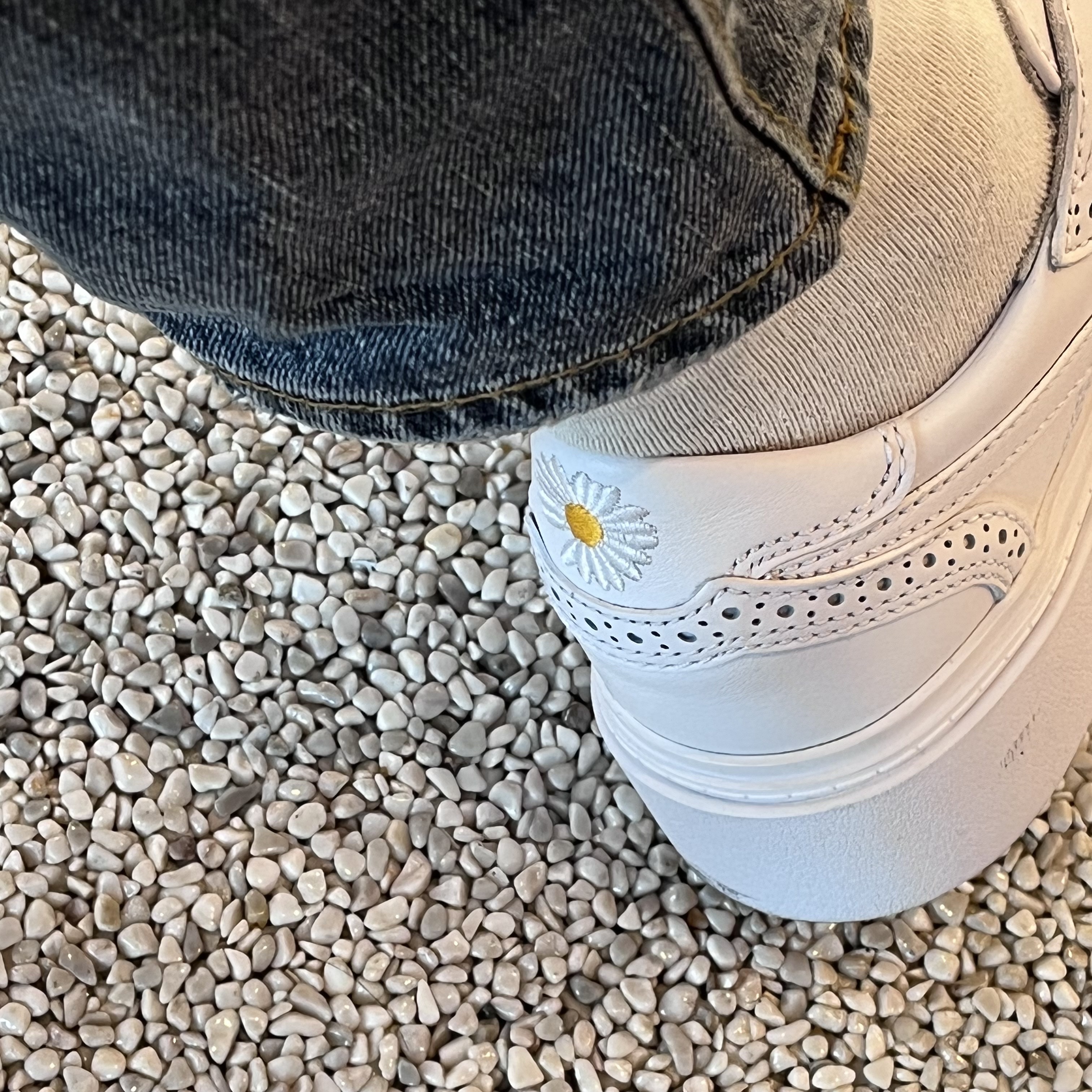 Nike x Peaceminusone Kwondo1 White 착용 스타일 - 5