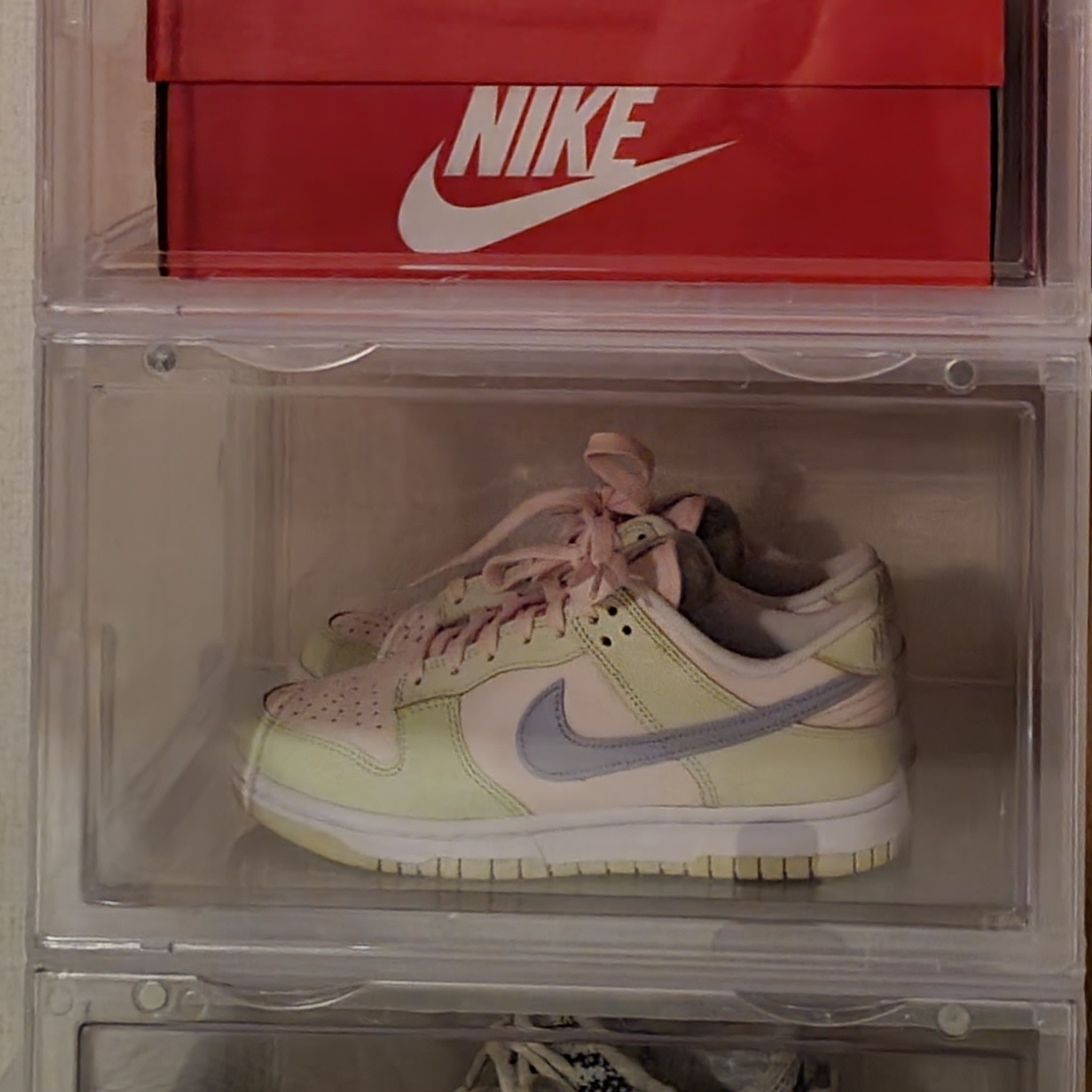 (W) Nike Dunk Low Light Soft Pink μ°©μ© μ€νμΌ