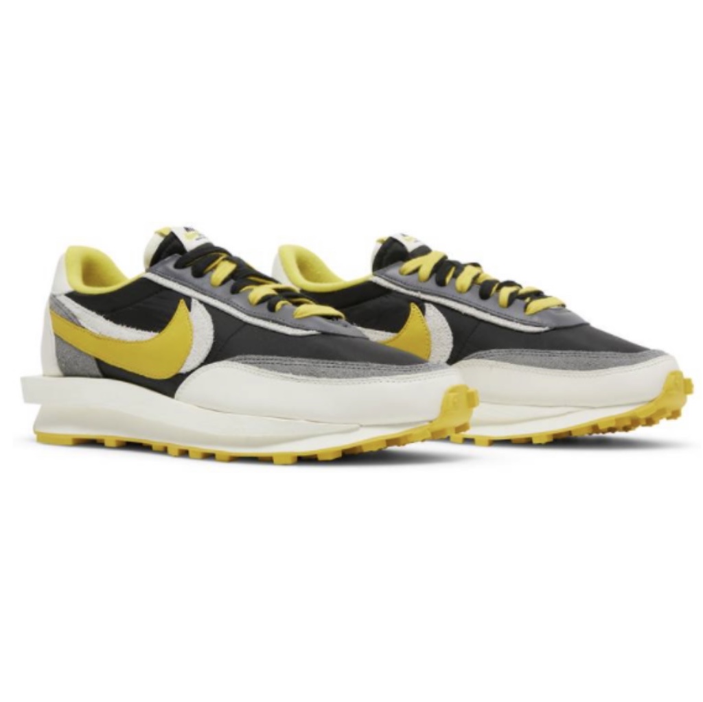 Nike x Sacai x Undercover LDWaffle Black Bright Citron 착용 스타일