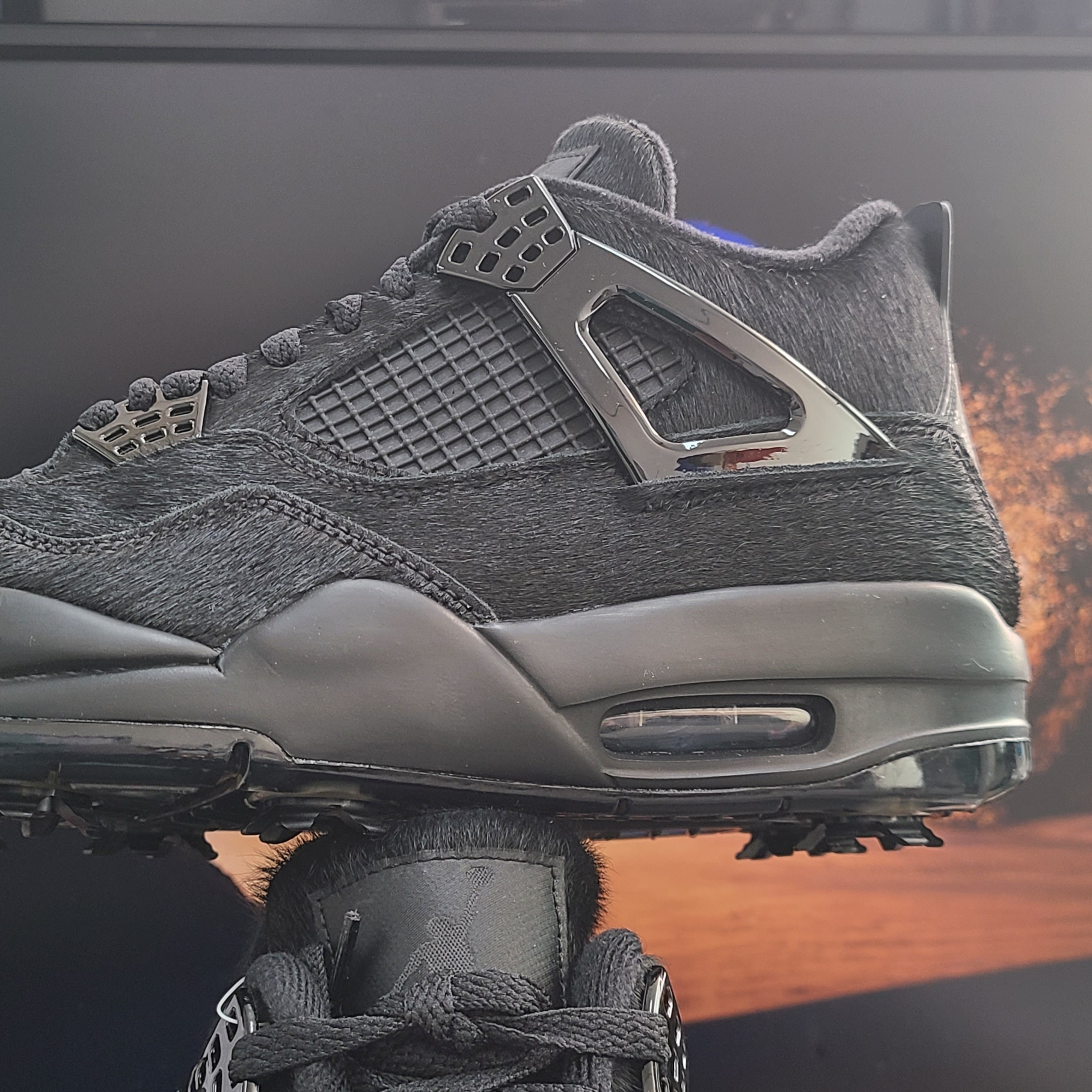 Jordan 4 Golf Black Cat 착용 스타일 - 2