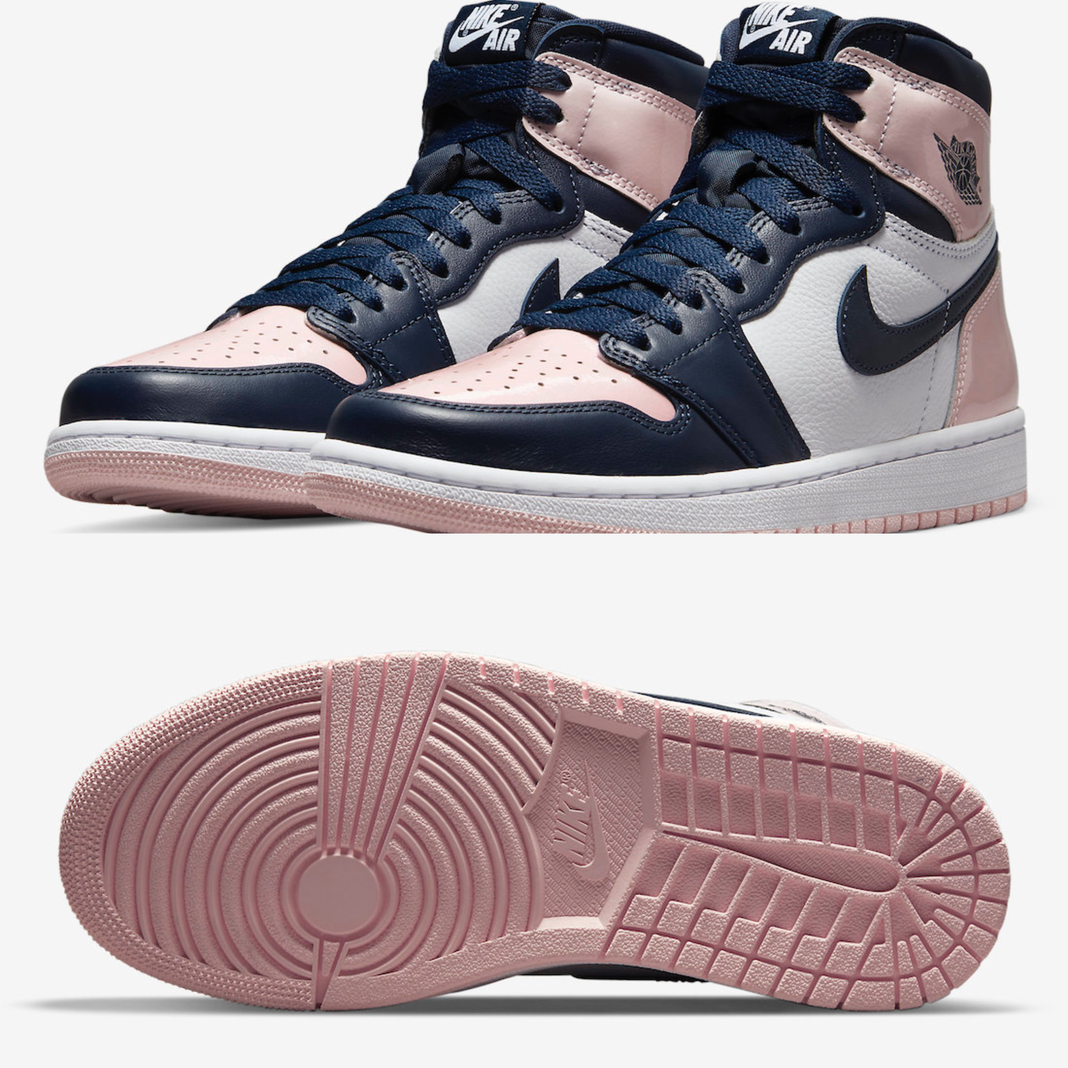 (W) Jordan 1 Retro High OG Atmosphere 착용 스타일 - 2
