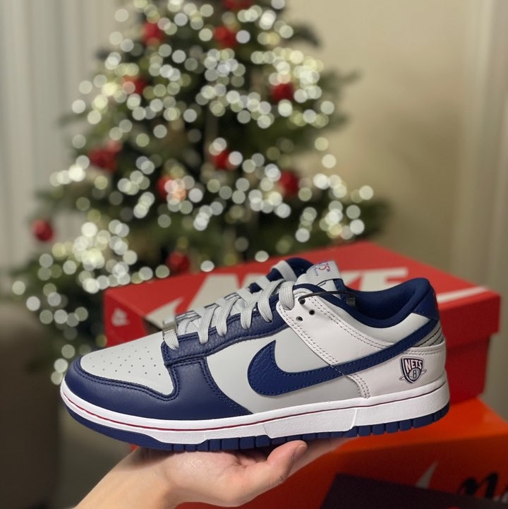 Nike x NBA Dunk Low Retro EMB Nets 착용 스타일 - 4