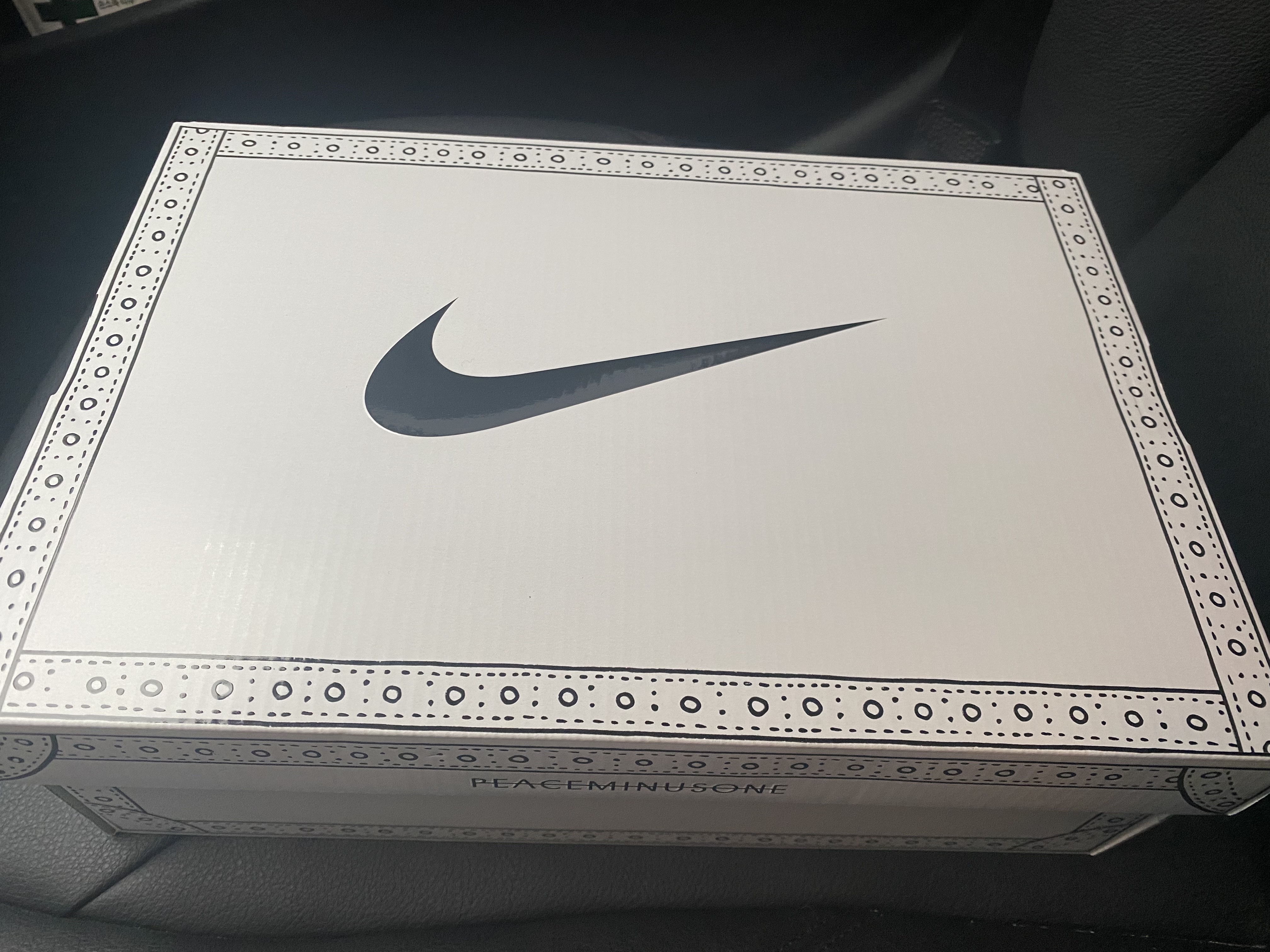 Nike x Peaceminusone Kwondo1 White 착용 스타일 - 2