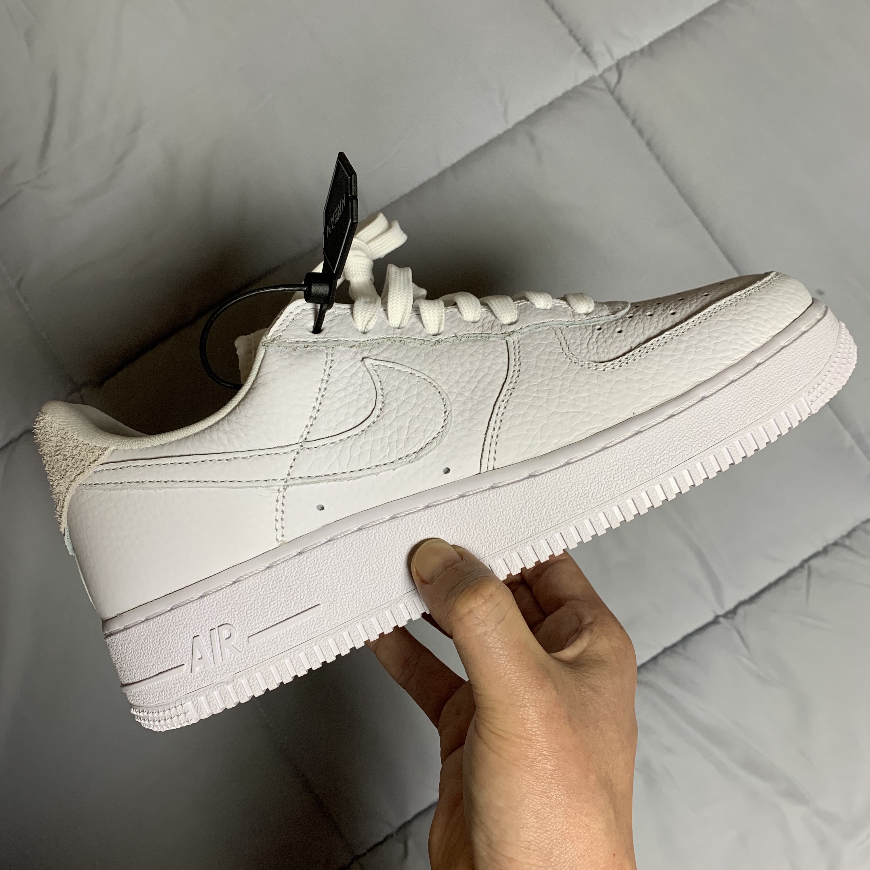 Nike Air Force 1 '07 Craft Vast Grey 착용 스타일