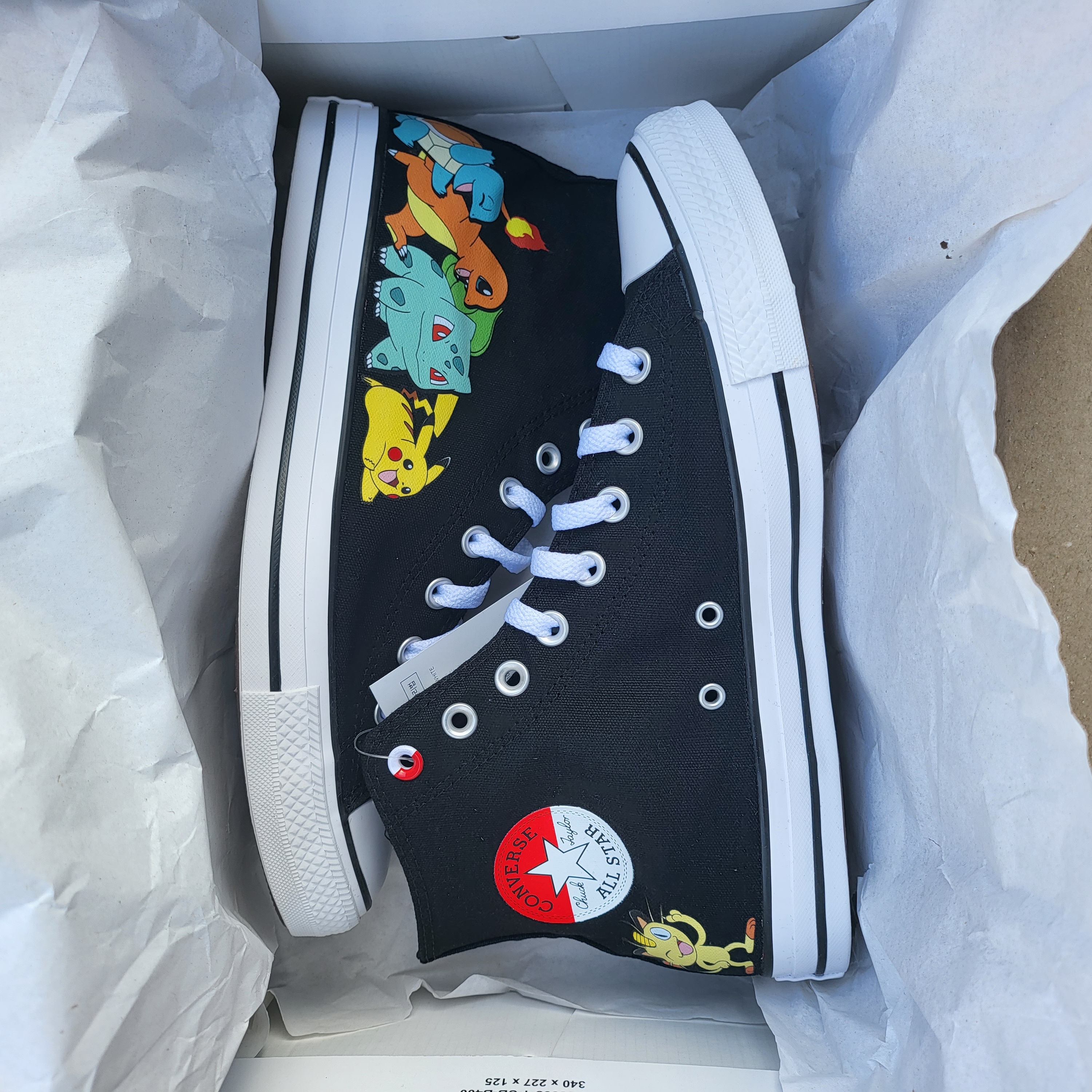 Converse x Pokemon Chuck Taylor All Star Hi First Partners 착용 스타일 - 2