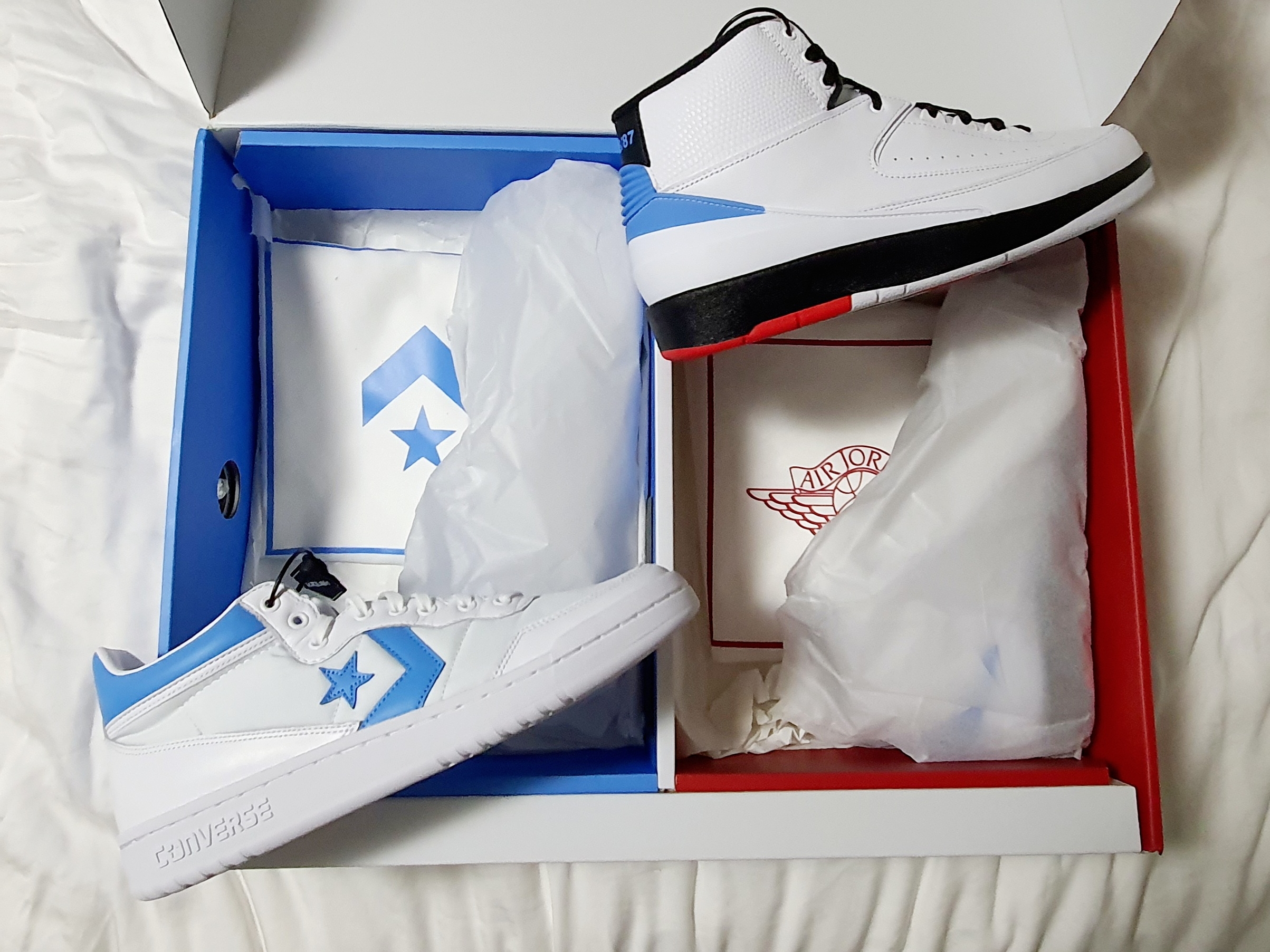 Jordan x Converse Pack 착용 스타일 - 1