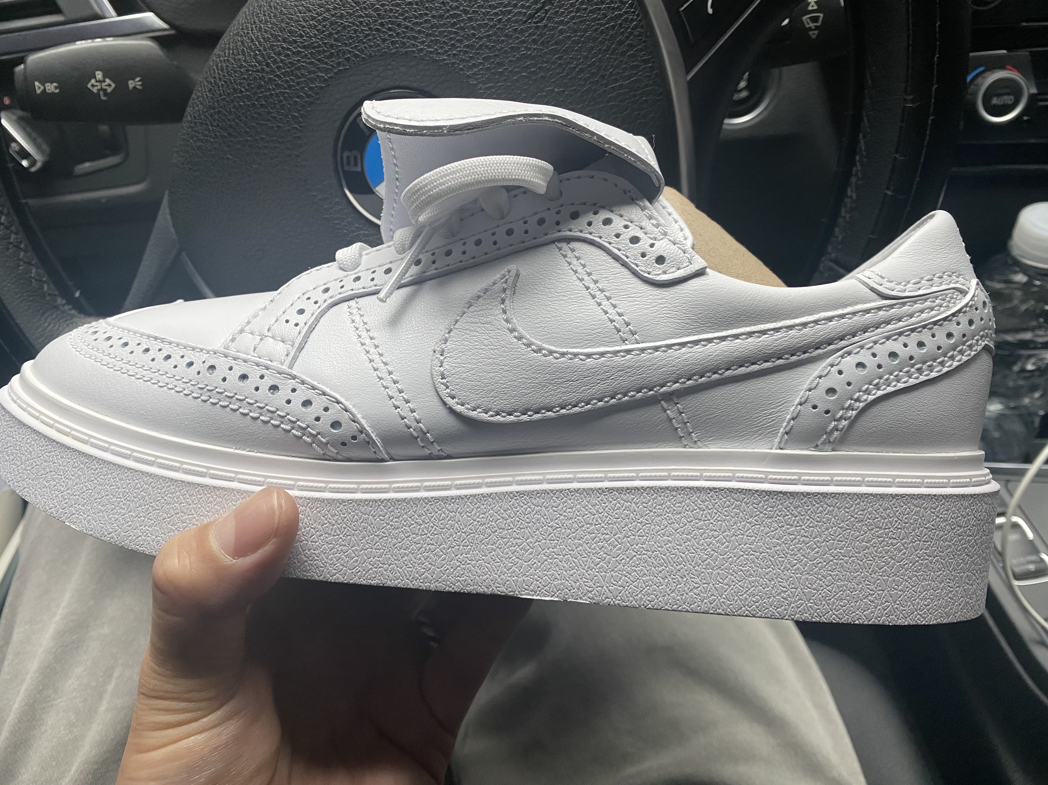 Nike x Peaceminusone Kwondo1 White 착용 스타일 - 1