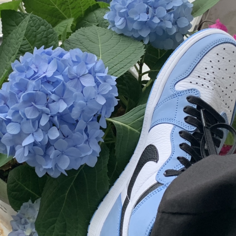 Jordan 1 Retro High OG University Blue 착용 스타일