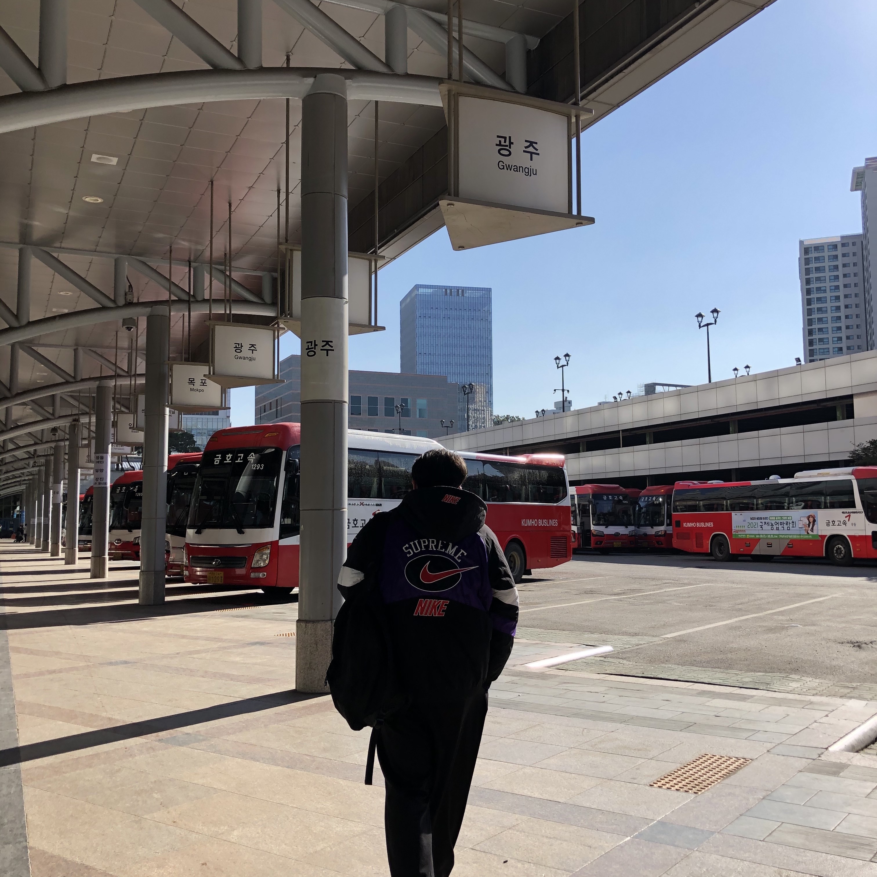 Supreme x Nike Hooded Sport Jacket Purple - 19SS, Jordan 1 Retro High OG Defiant SB LA to Chicago 착용 스타일 - 1