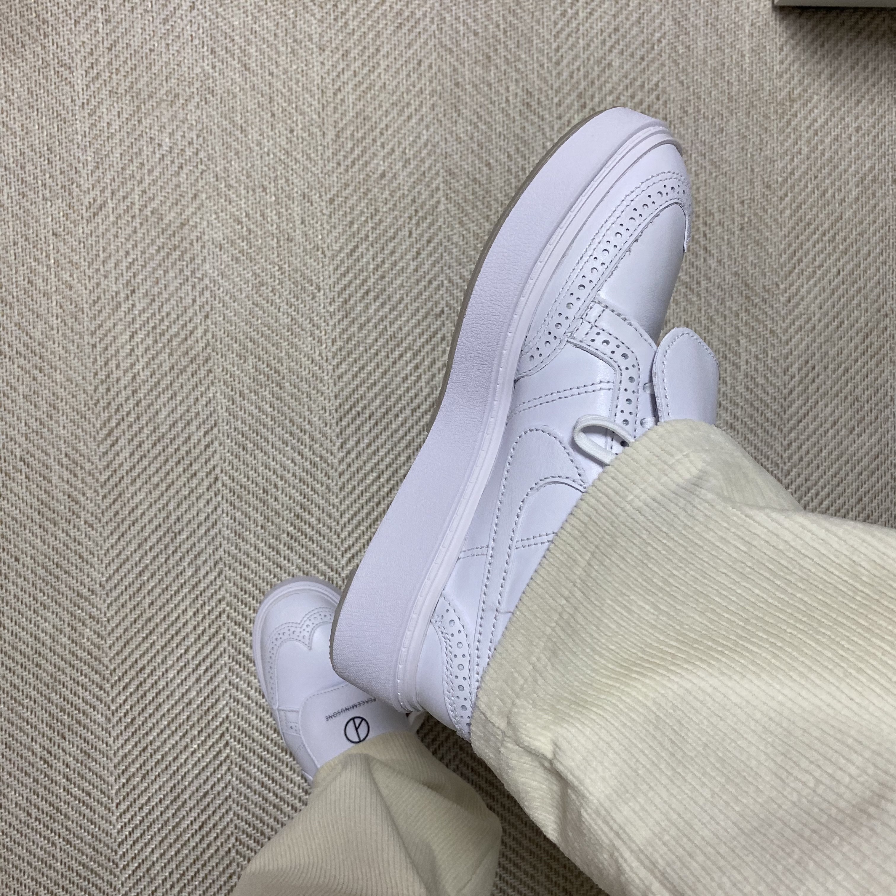 Nike x Peaceminusone Kwondo1 White 착용 스타일 - 1