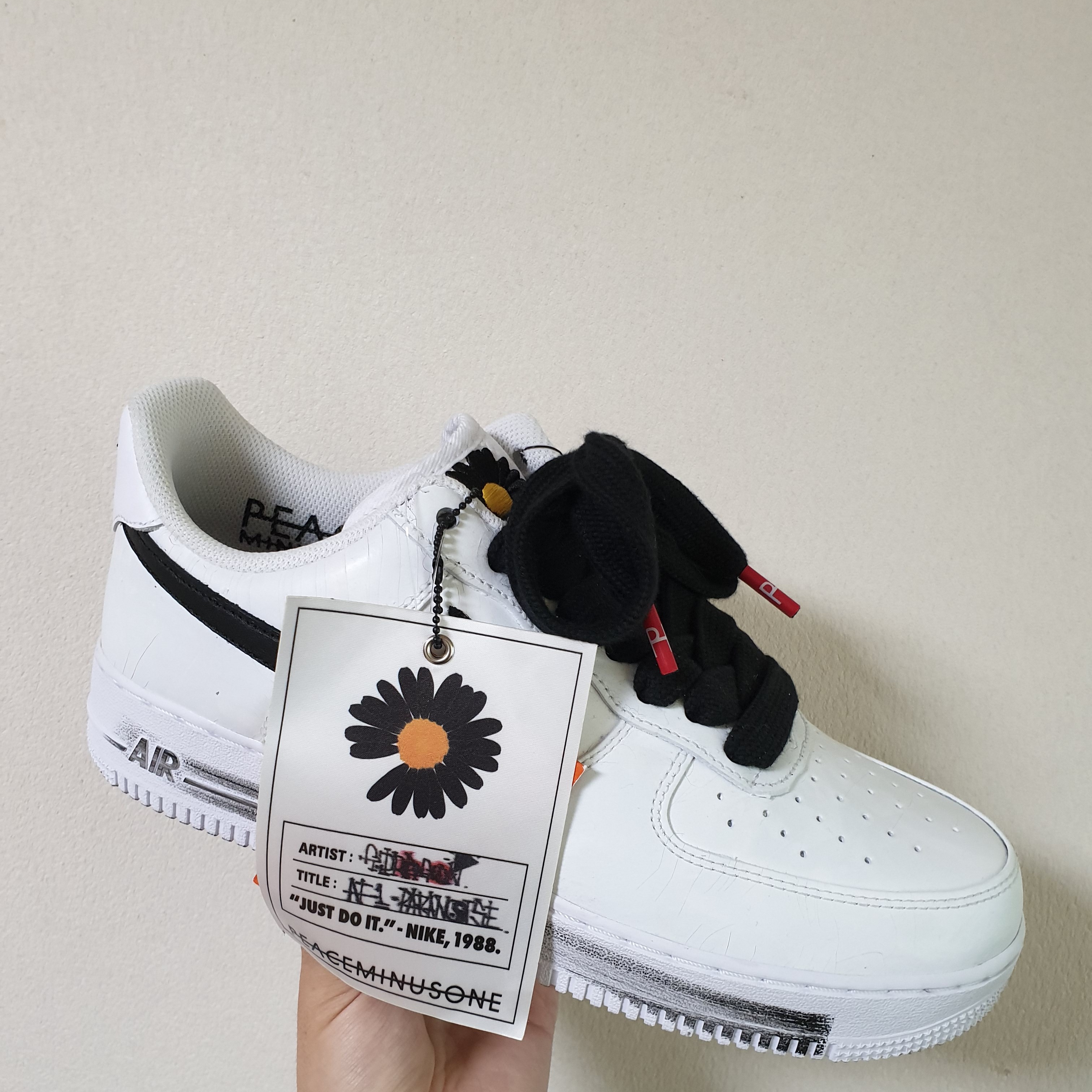 Nike x Peaceminusone Air Force 1 Low Para-Noise 2.0 착용 스타일